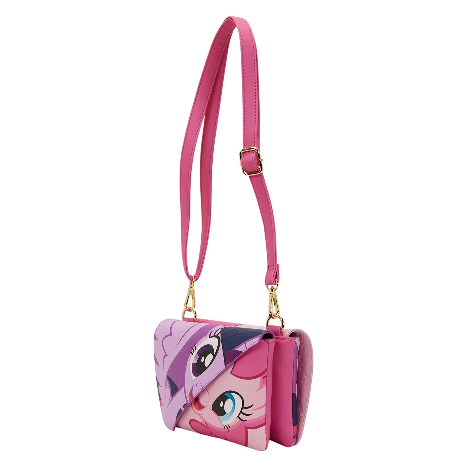 Loungefly x My Little Pony Twilight Sparkle & Pinkie Pie Crossbody Bag - Image 4