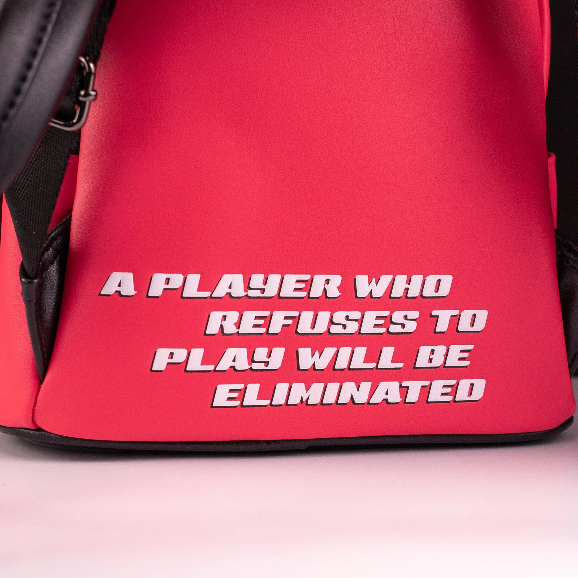 Loungefly x Netflix Squid Game Soldier Jumpsuit Outfit Cosplay Mini Backpack - Image 7