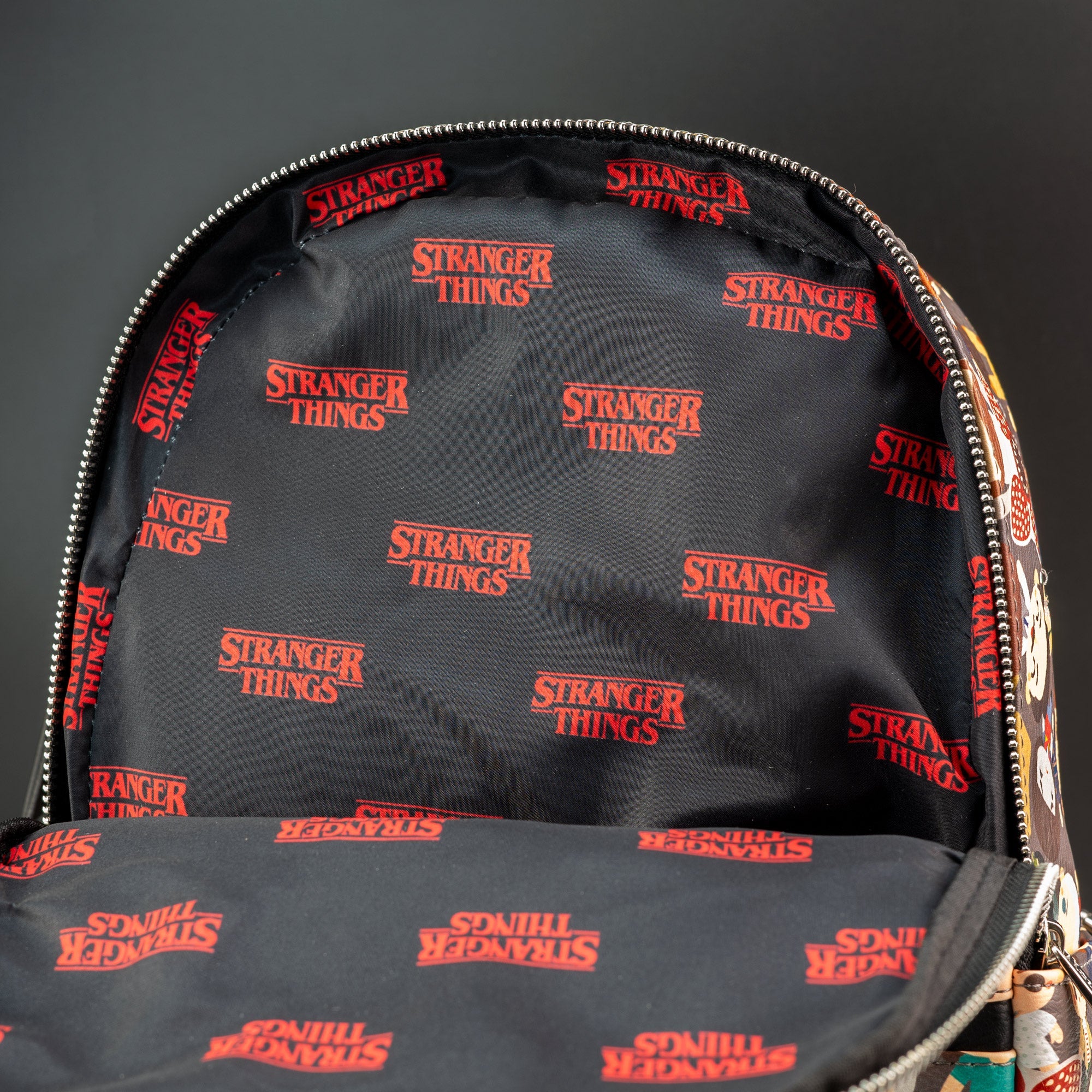 Loungefly x Stranger Things Character Chibi AOP Mini Backpack - Image 5