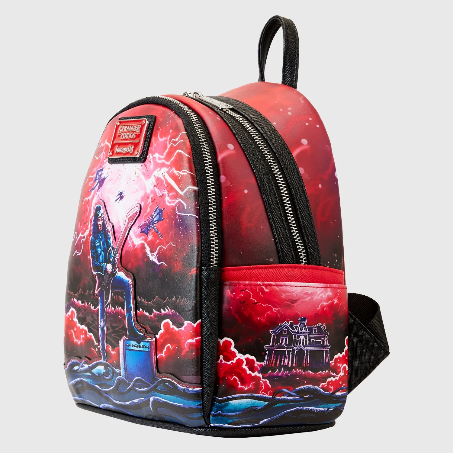 Loungefly x Netflix Stranger Things Eddie Munson Tribute Mini Backpack - Image 3