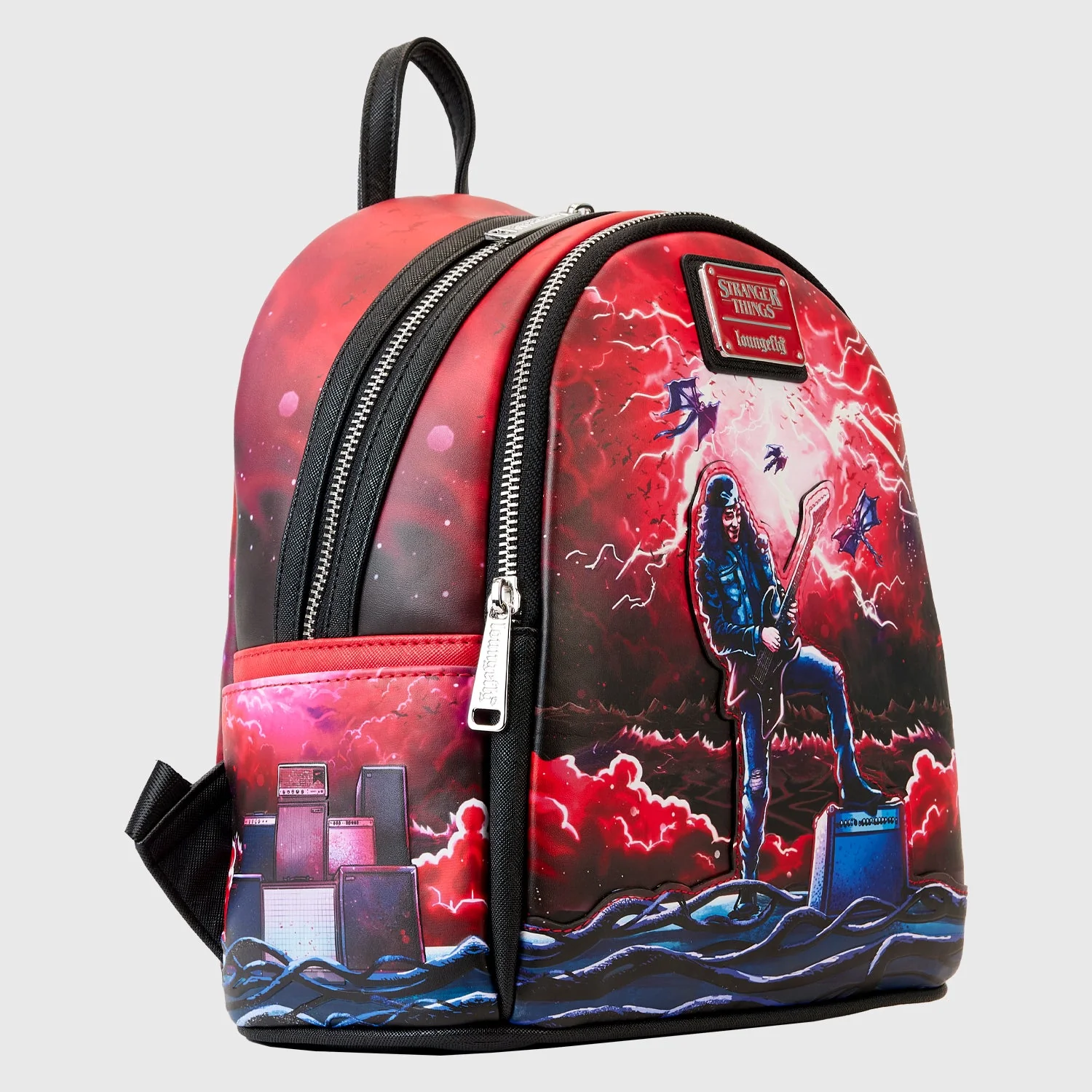 Loungefly x Netflix Stranger Things Eddie Munson Tribute Mini Backpack - Image 5