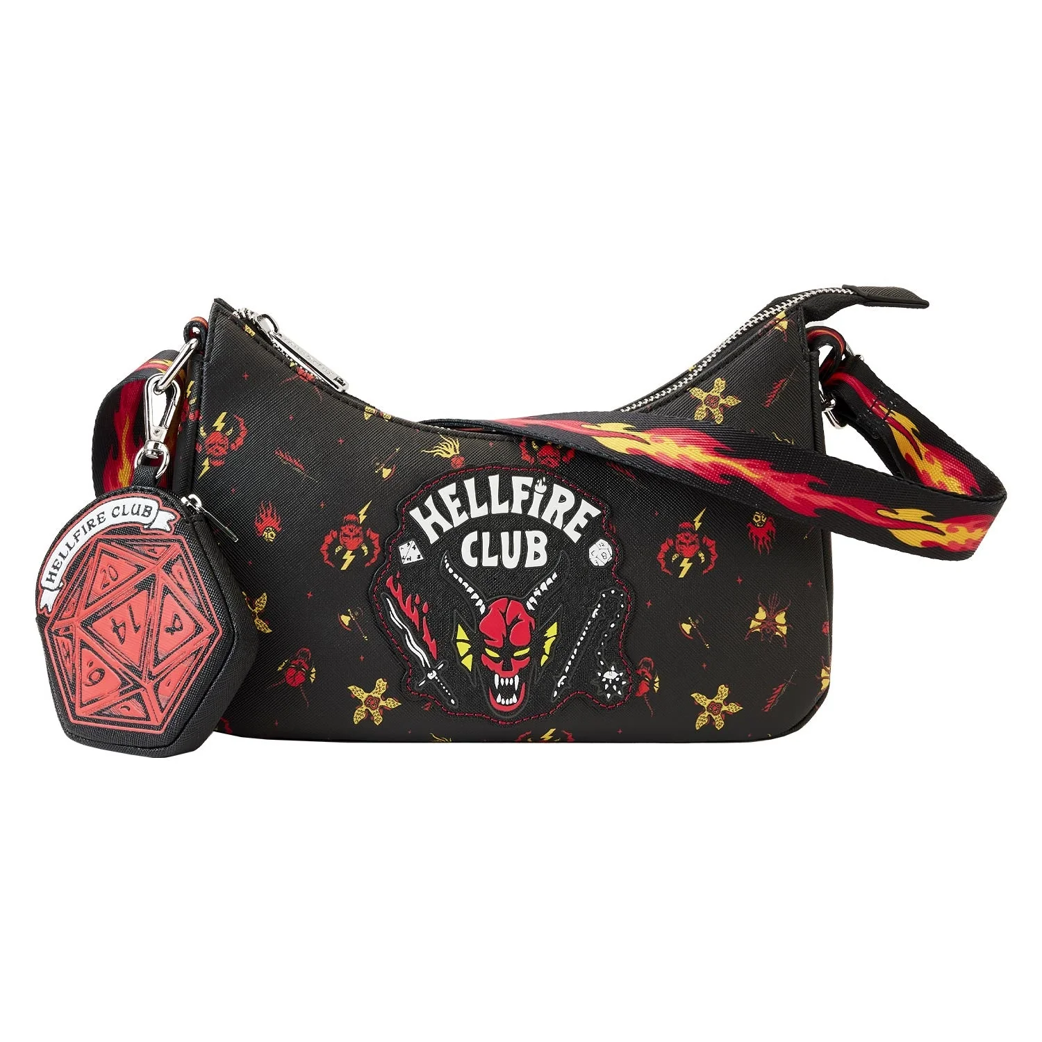 Loungefly x Netflix Stranger Things Hellfire Club Crossbody Bag - Image 2