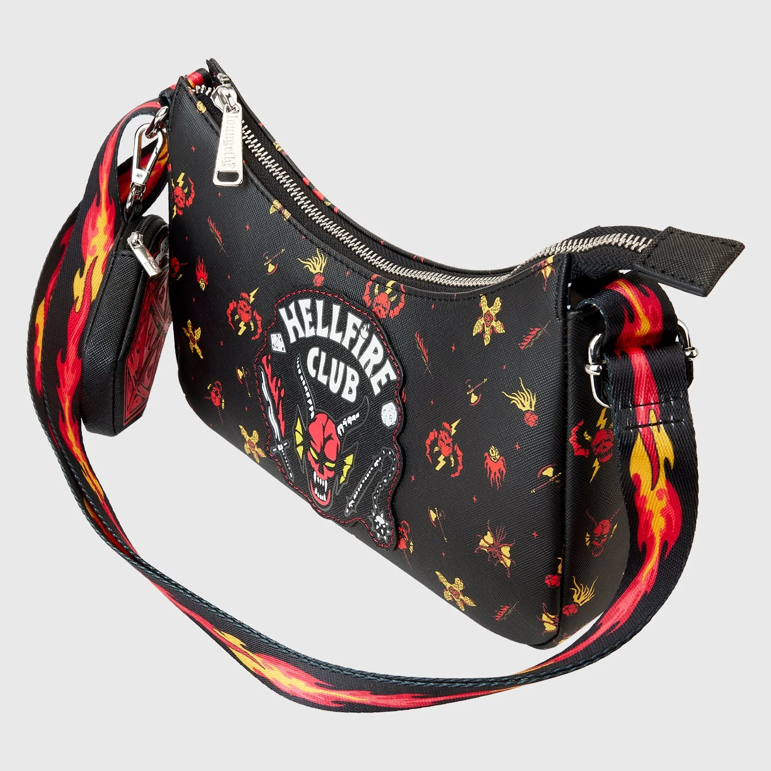 Loungefly x Netflix Stranger Things Hellfire Club Crossbody Bag - Image 4