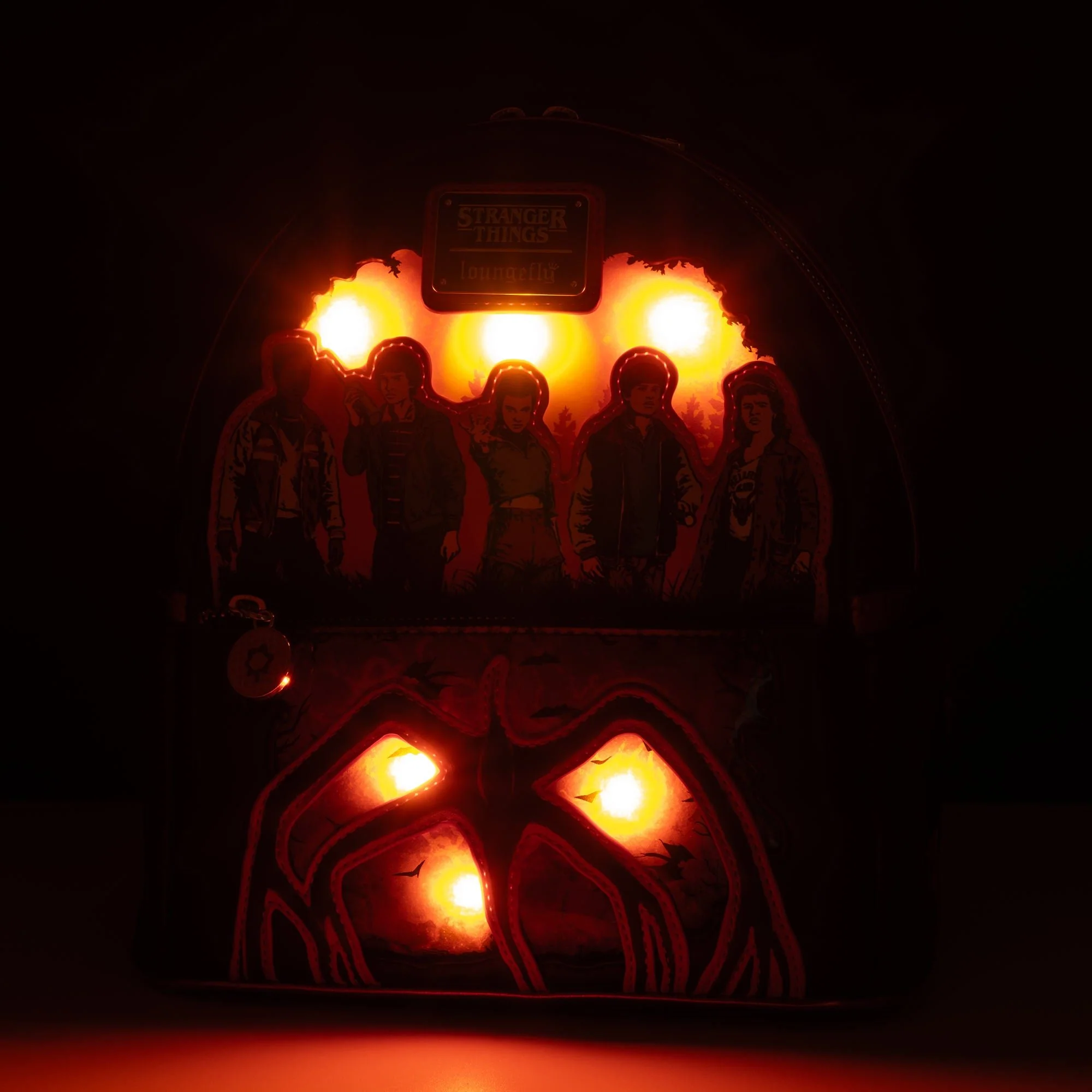 Loungefly x Netflix Stranger Things The Final Showdown Light Up Mini Backpack - Image 14