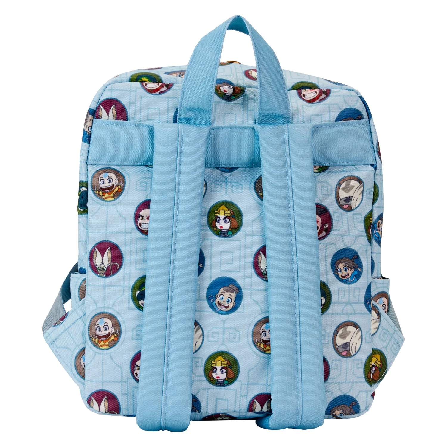 Loungefly x Nickelodeon Avatar: The Last Airbender AOP Nylon Square Mini Backpack - Image 4