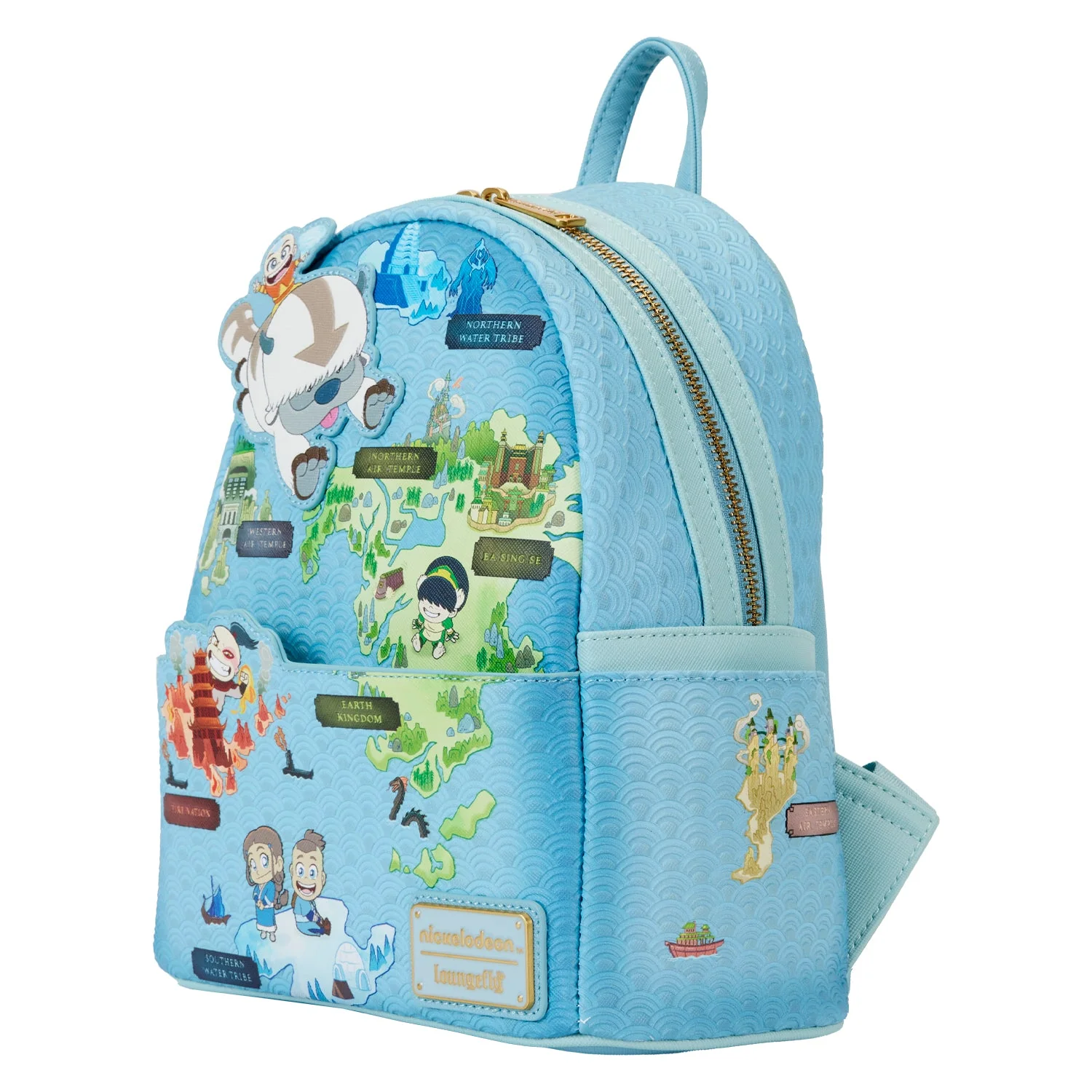 Loungefly x Nickelodeon Avatar: The Last Airbender Map Mini Backpack - Image 2