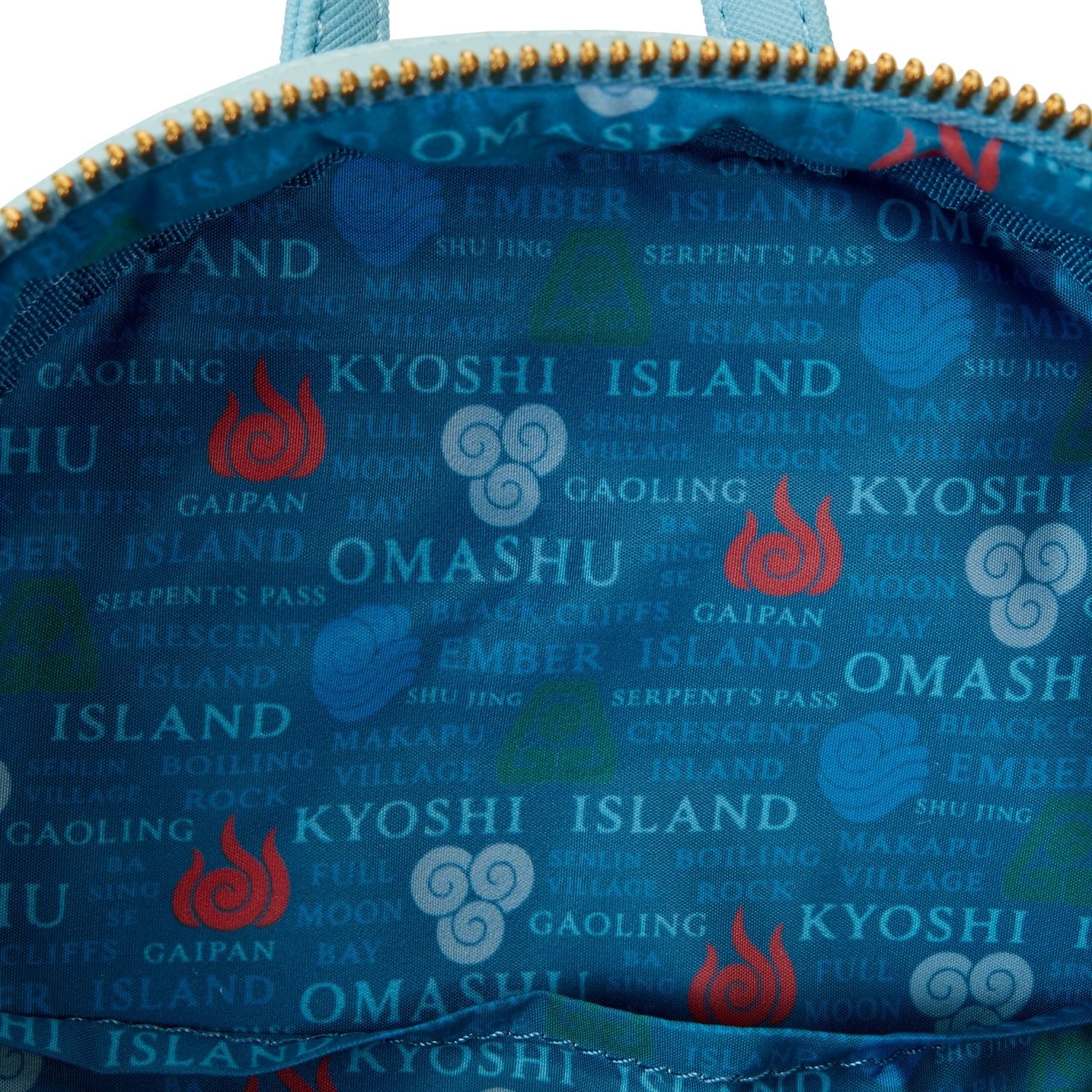 Loungefly x Nickelodeon Avatar: The Last Airbender Map Mini Backpack - Image 7
