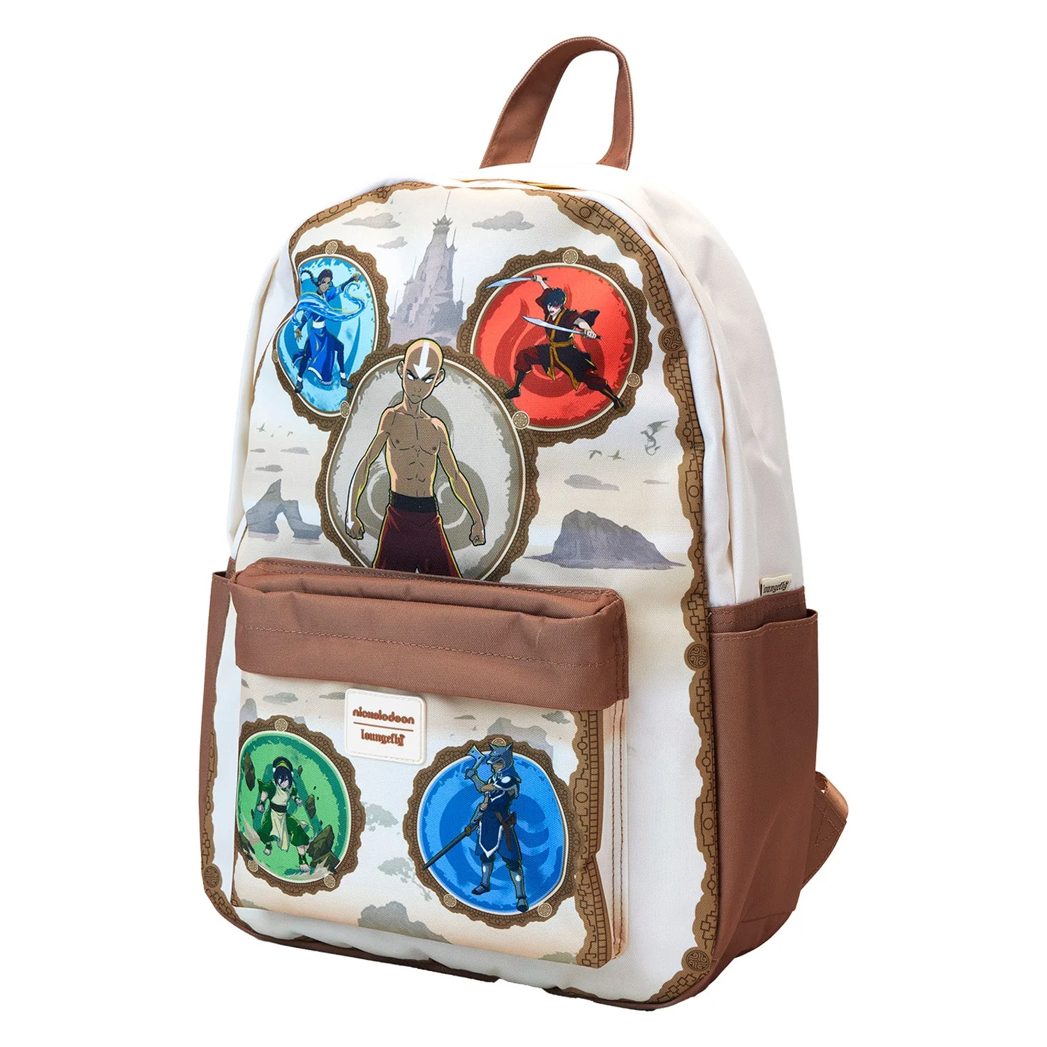Loungefly x Nickelodeon Avatar: The Last Airbender Full-Size Nylon Backpack - Image 2