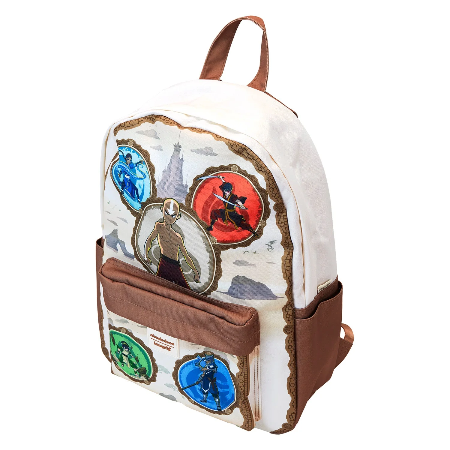 Loungefly x Nickelodeon Avatar: The Last Airbender Full-Size Nylon Backpack - Image 3