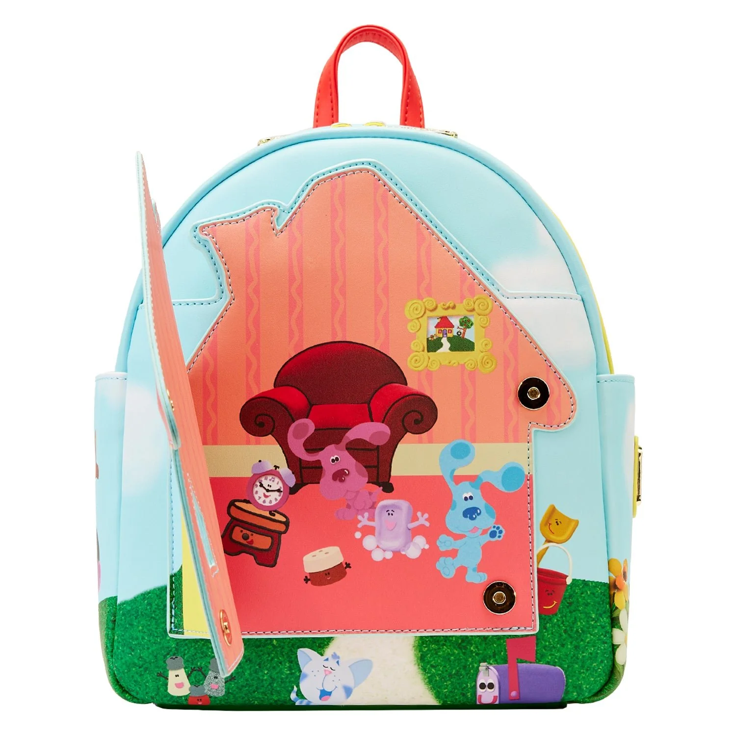 Loungefly x Nickelodeon Blue's Clues Open House Mini Backpack - Image 2