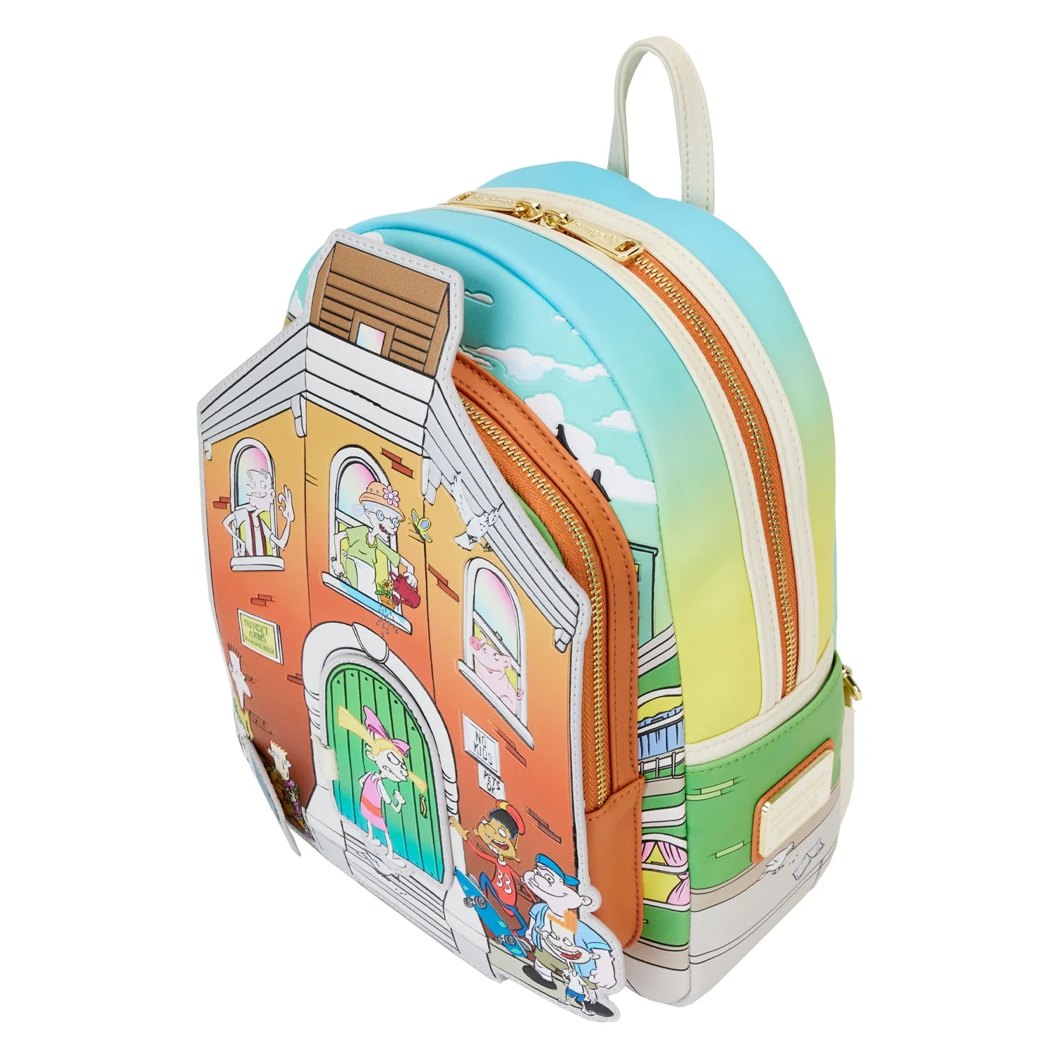 Loungefly x Nickelodeon Hey Arnold House Mini Backpack - Image 4