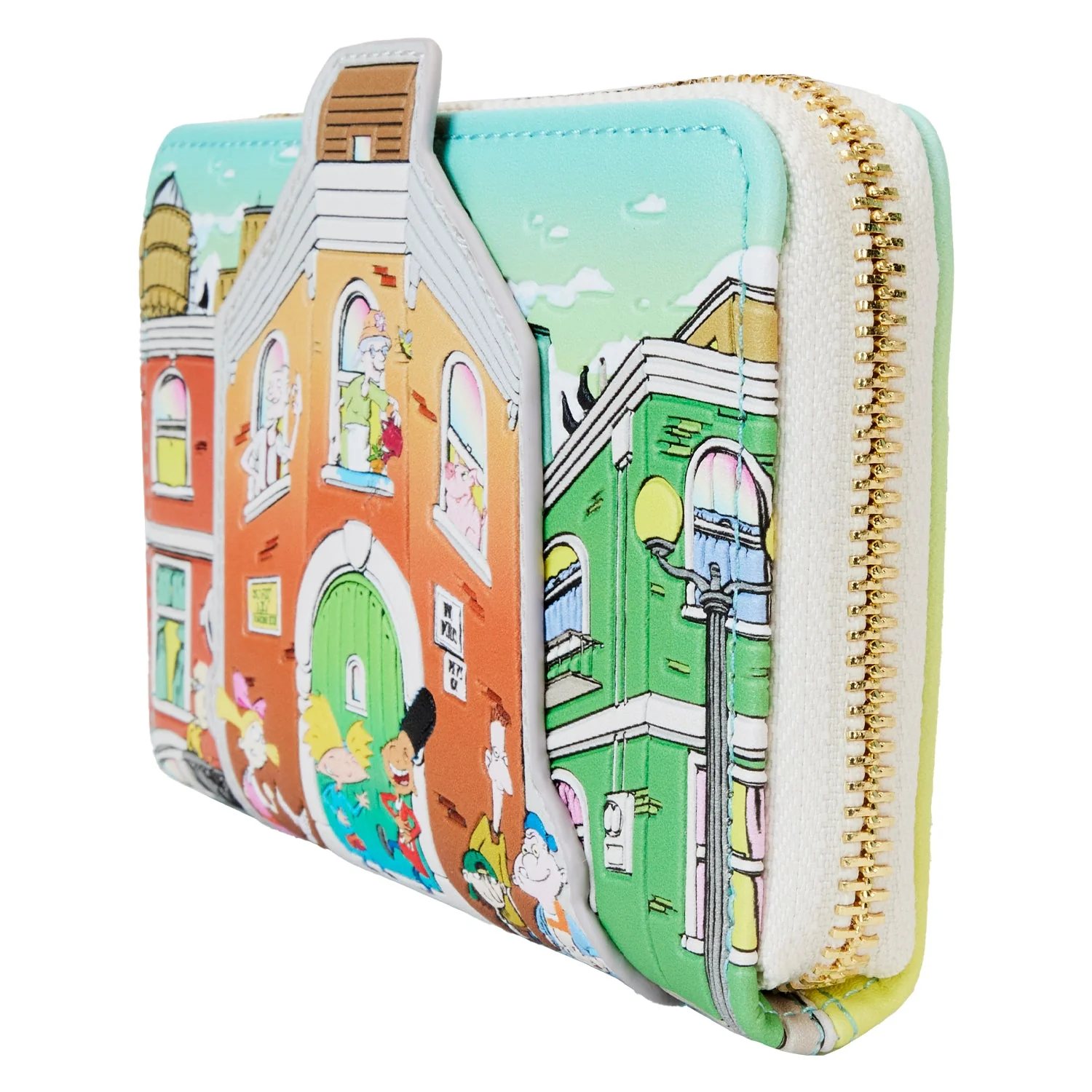 Loungefly x Nickelodeon Hey Arnold Zip Around Wallet - Image 2