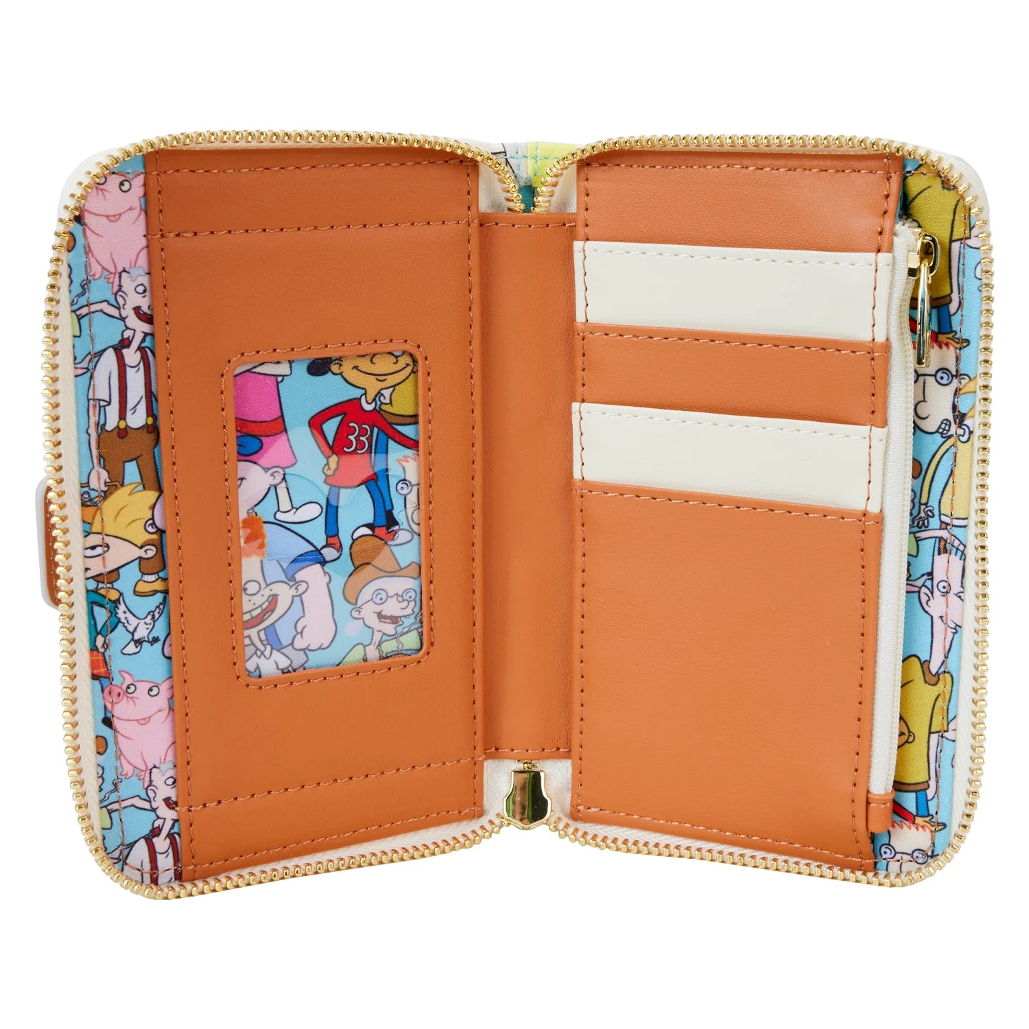 Loungefly x Nickelodeon Hey Arnold Zip Around Wallet - Image 4