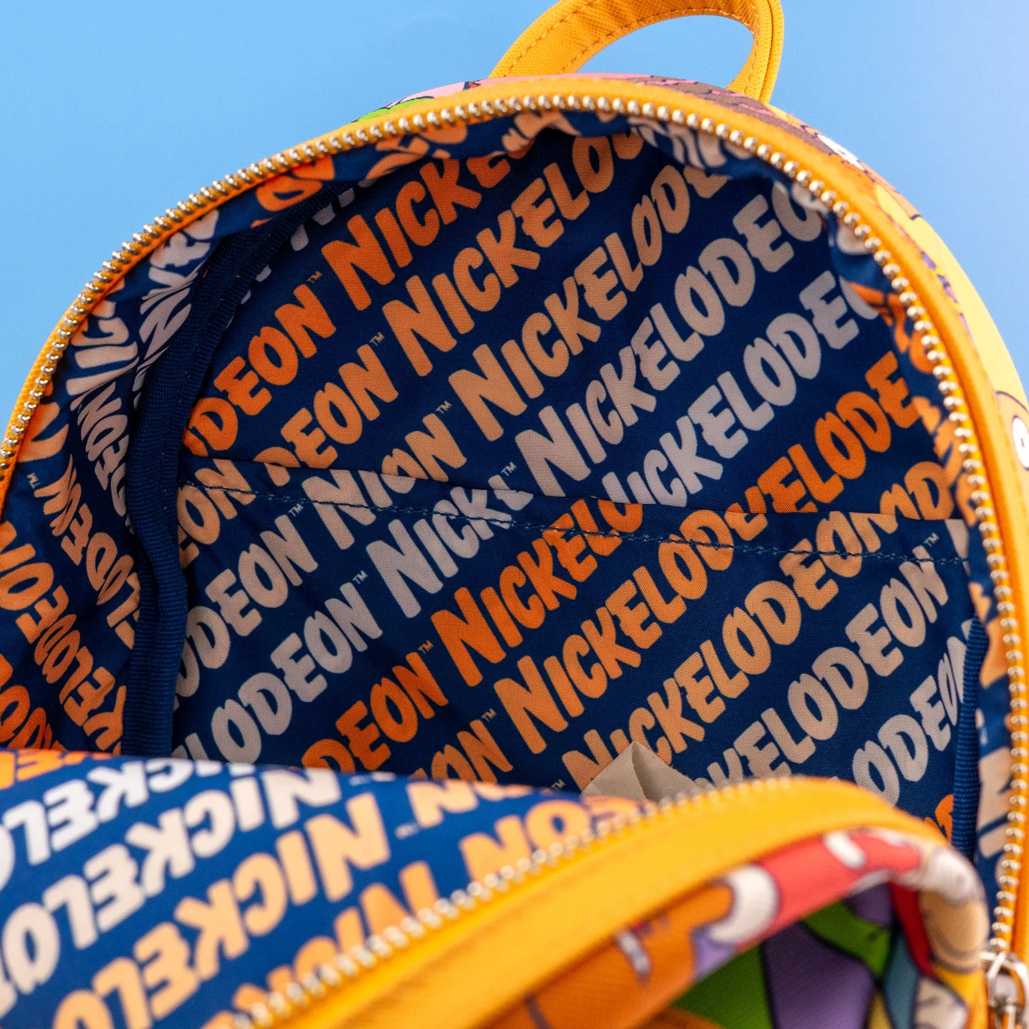 Loungefly x Nickelodeon Nick 90s Colour Block AOP Mini Backpack - Image 10