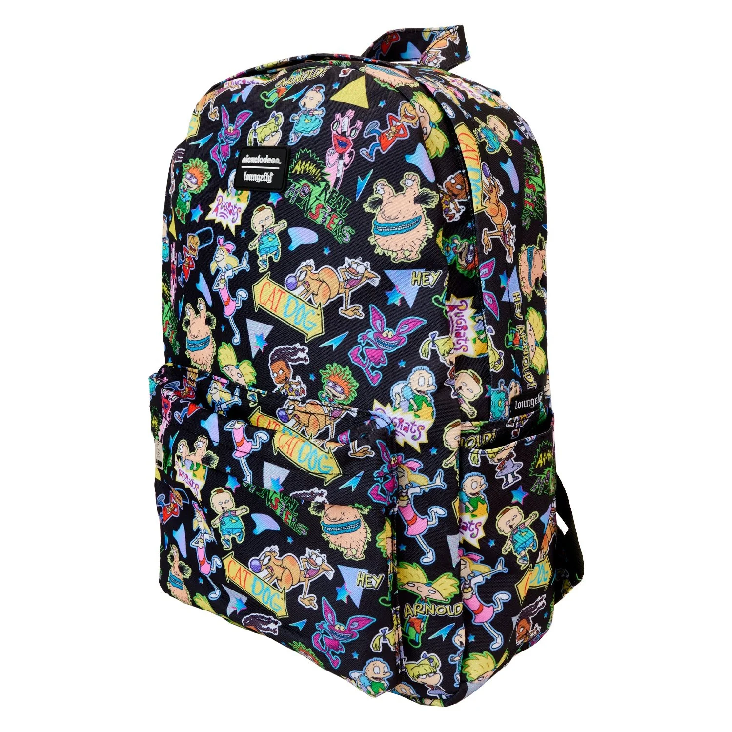 Loungefly x Nickelodeon Retro AOP Full Size Nylon Backpack - Image 2