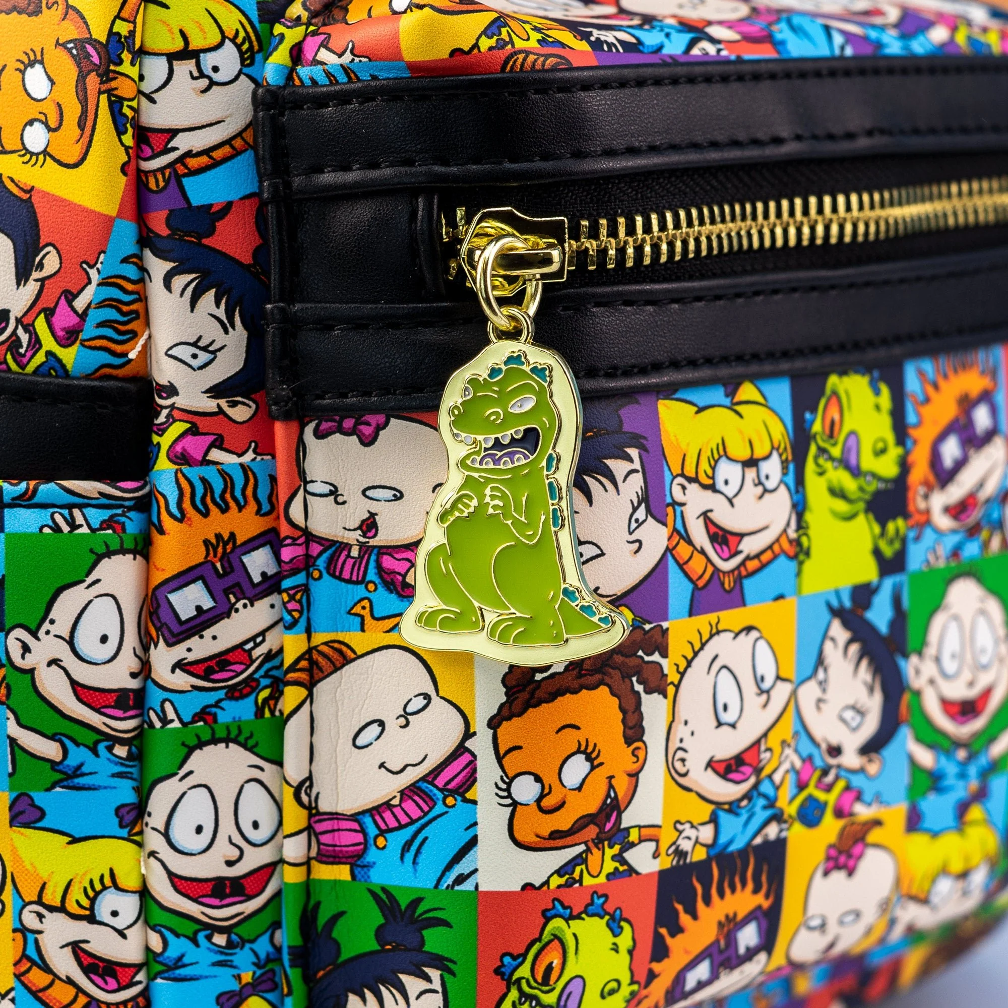Loungefly x Nickelodeon Rugrats Character Tile Print Mini Backpack - Image 3