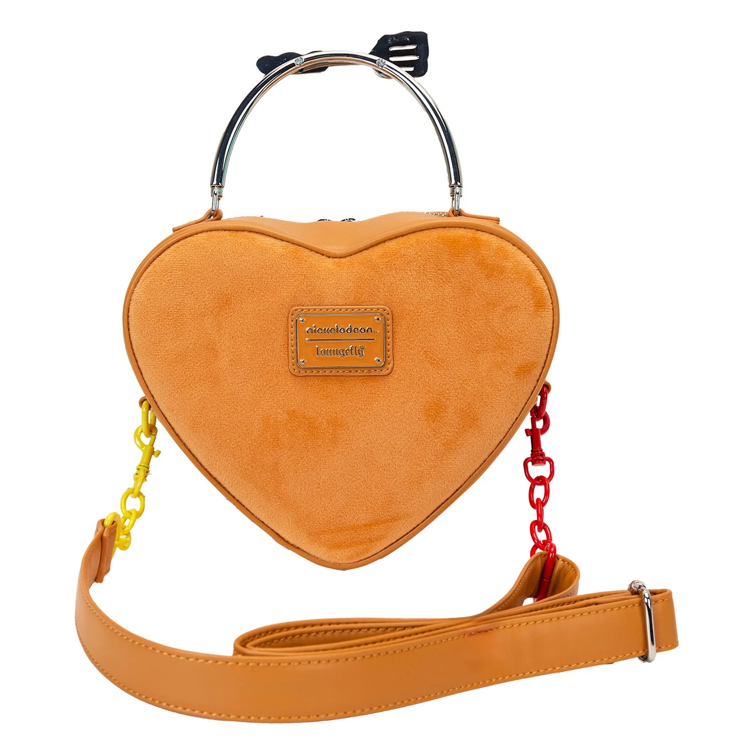 Loungefly x Nickelodeon Spongebob Krabby Patty Plush Crossbody Bag - Image 5