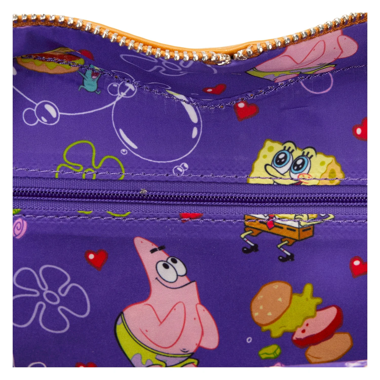 Loungefly x Nickelodeon Spongebob Krabby Patty Plush Crossbody Bag - Image 6