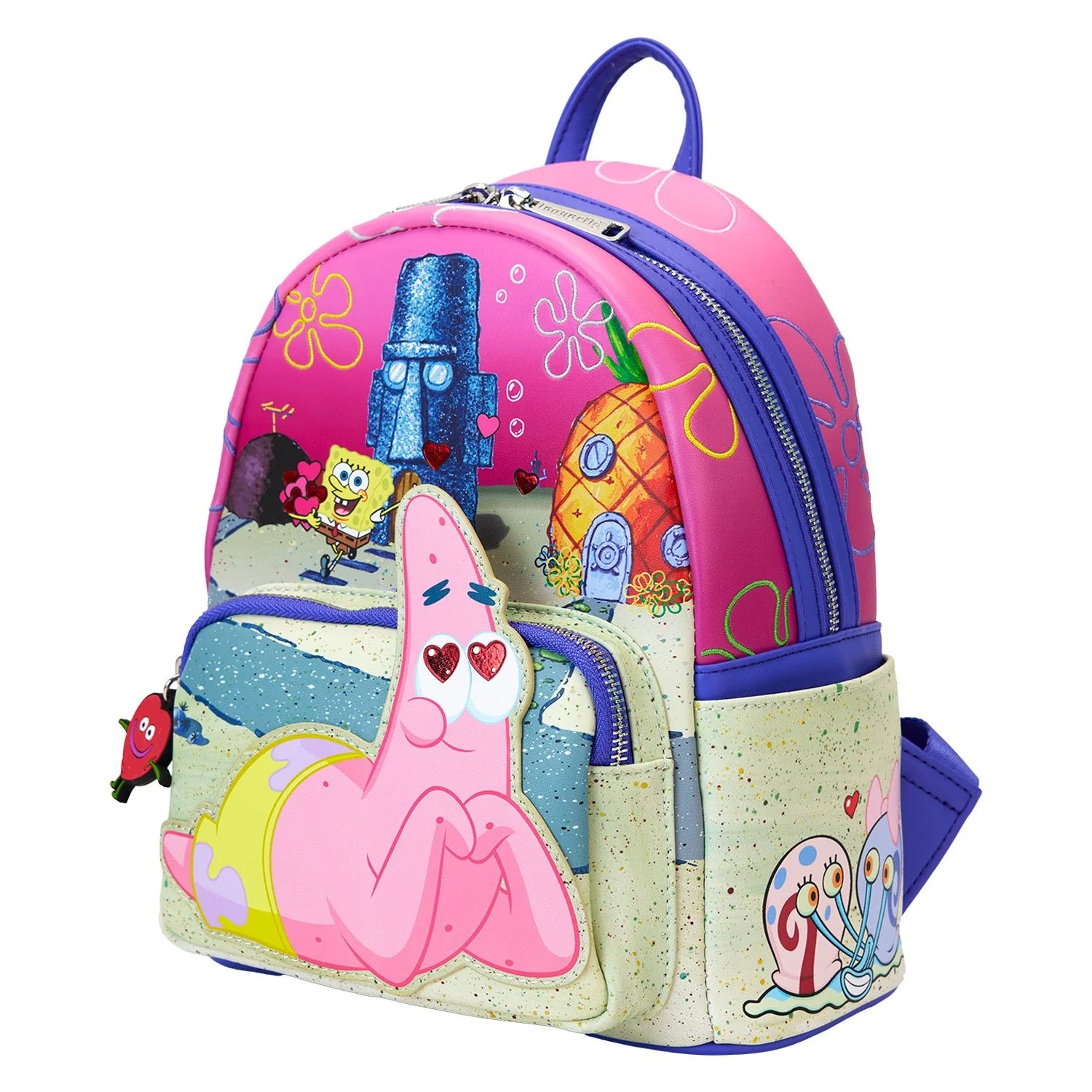 Loungefly x Nickelodeon Spongebob & Patrick Mini Backpack - Image 3