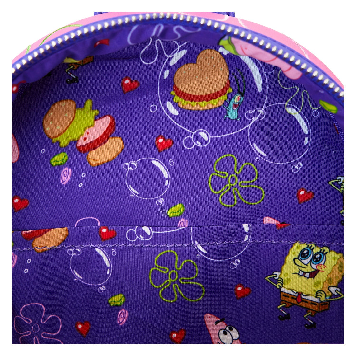 Loungefly x Nickelodeon Spongebob & Patrick Mini Backpack - Image 9