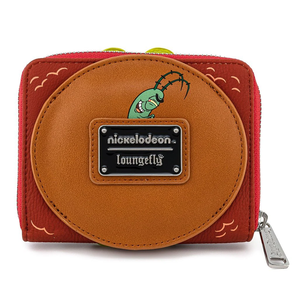 Loungefly x Nickelodeon Spongebob Plankton Krabby Patty Purse - Image 5