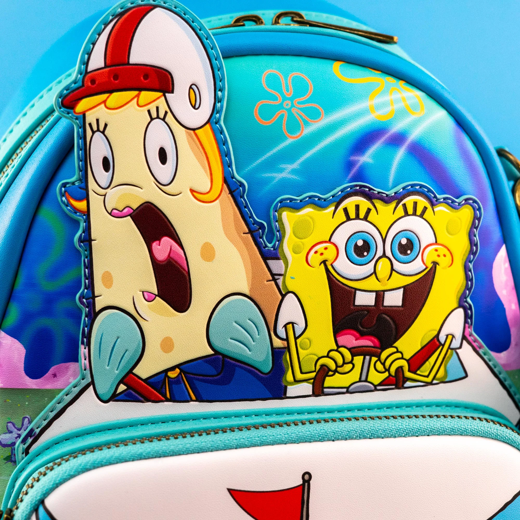 Loungefly x Nickelodeon SpongeBob Squarepants Mrs. Puff’s Boating School Mini Backpack - Image 2