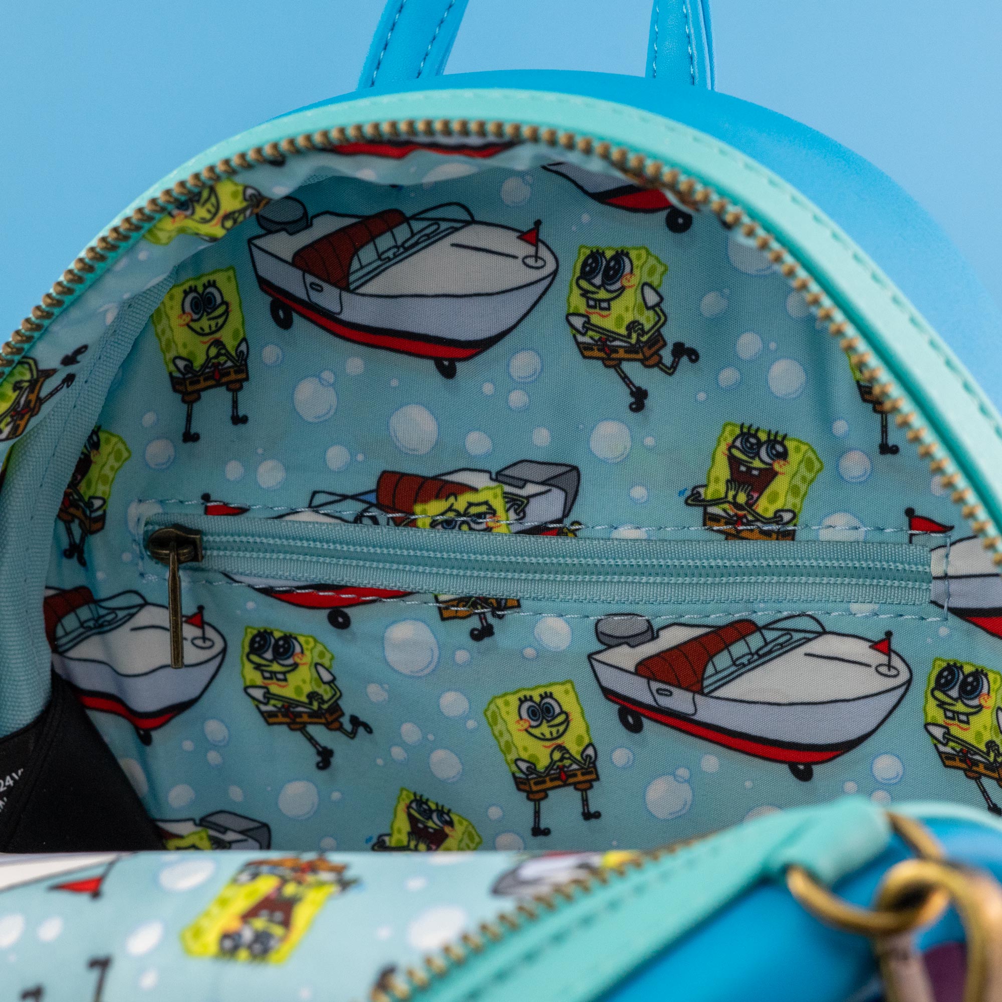 Loungefly x Nickelodeon SpongeBob Squarepants Mrs. Puff’s Boating School Mini Backpack - Image 7