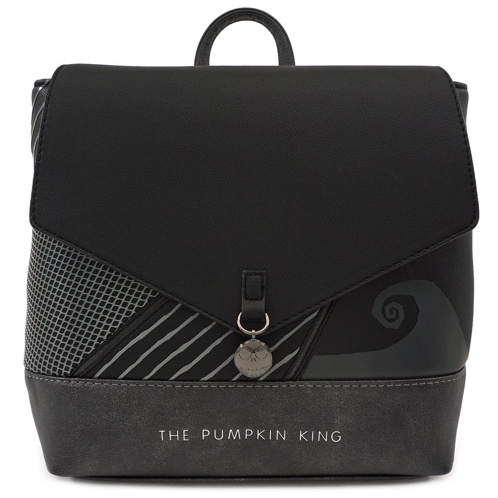 Loungefly x Nightmare Before Christmas Pumpkin King Convertible Mini Backpack - Image 2