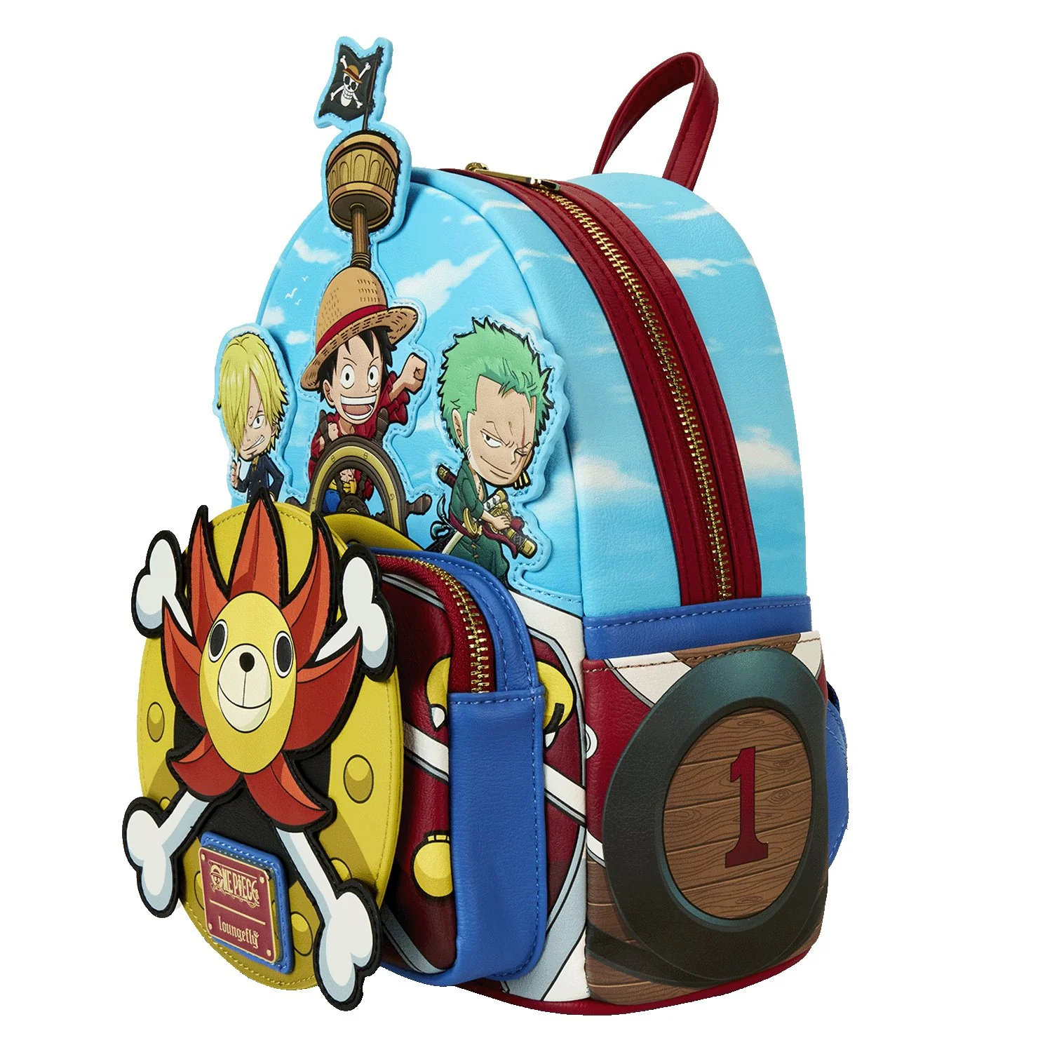 Loungefly x One Piece Thousand Sunny Mini Backpack - Image 2