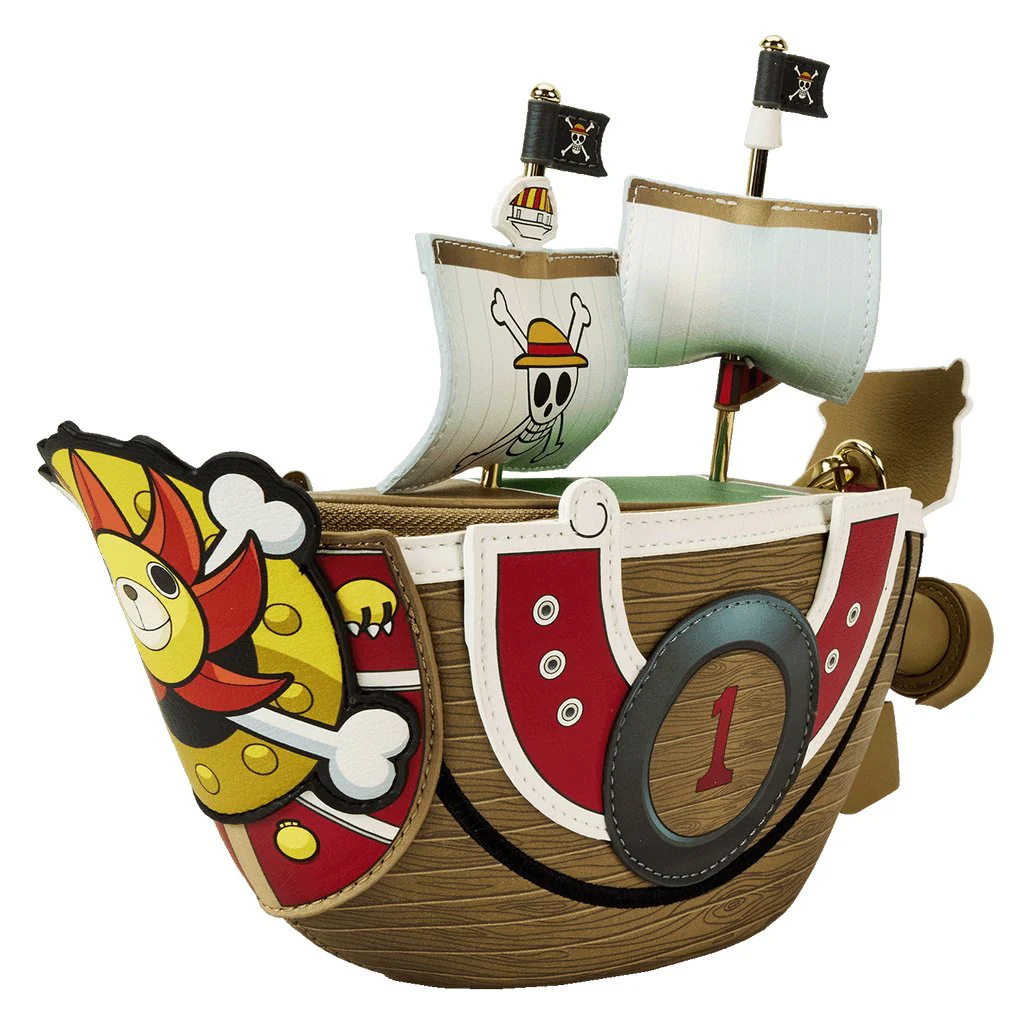 Loungefly x One Piece Thousand Sunny Ship Figural Crossbody Bag - Image 5