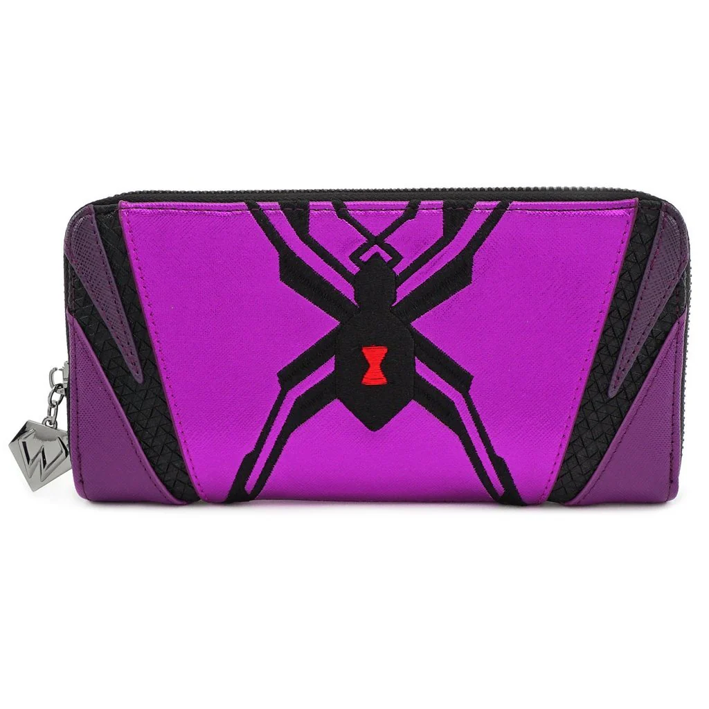 Loungefly x Overwatch Widowmaker Cosplay Zip Around Purse - Image 2