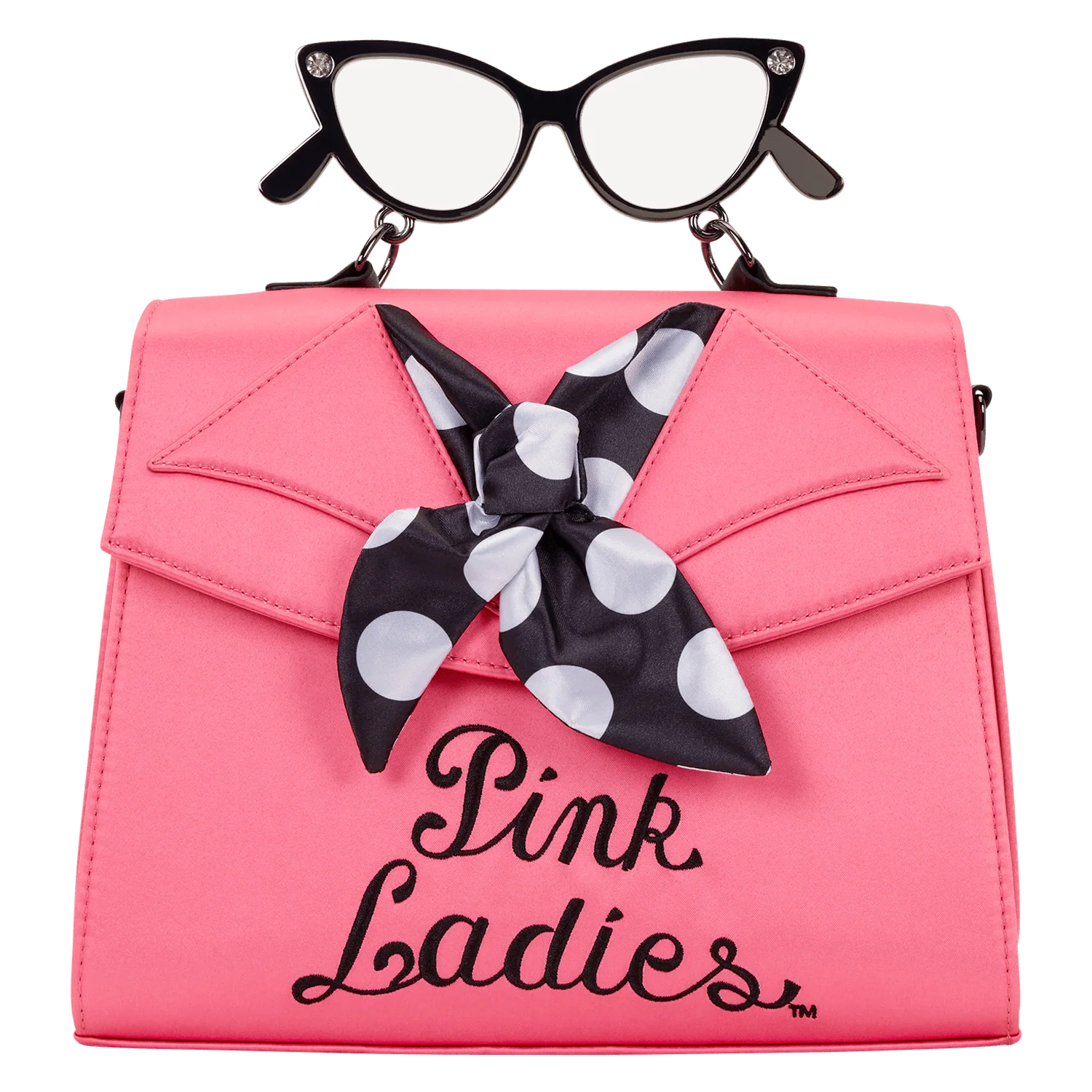 Loungefly x Grease Pink Ladies Crossbody Bag - Image 4