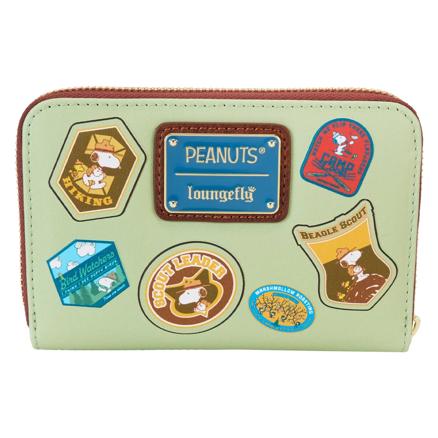 Loungefly x Peanuts Beagle Scouts 50th Anniversary Zip Around Wallet - Image 3