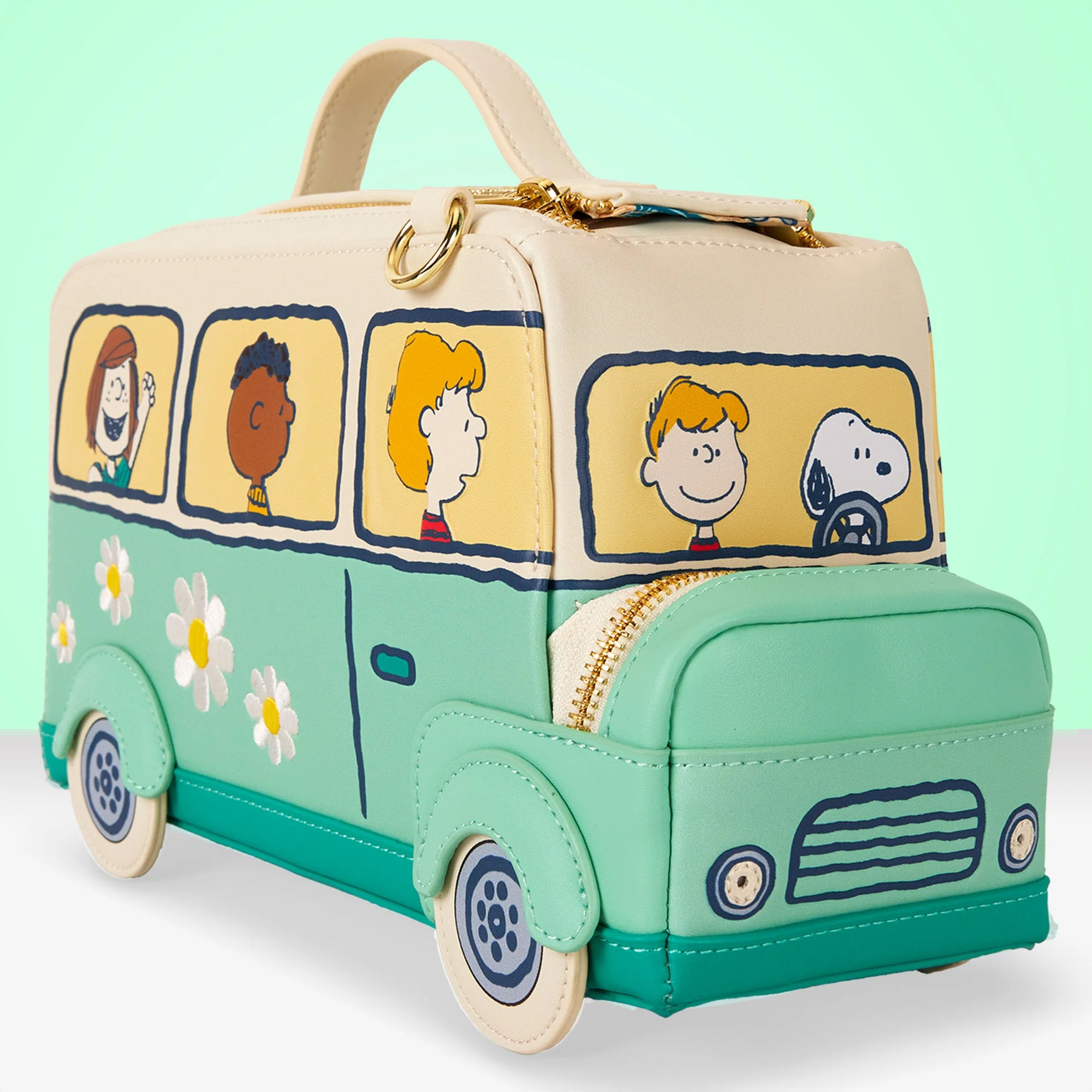 Loungefly x Peanuts Road Trip Bus Crossbody Bag