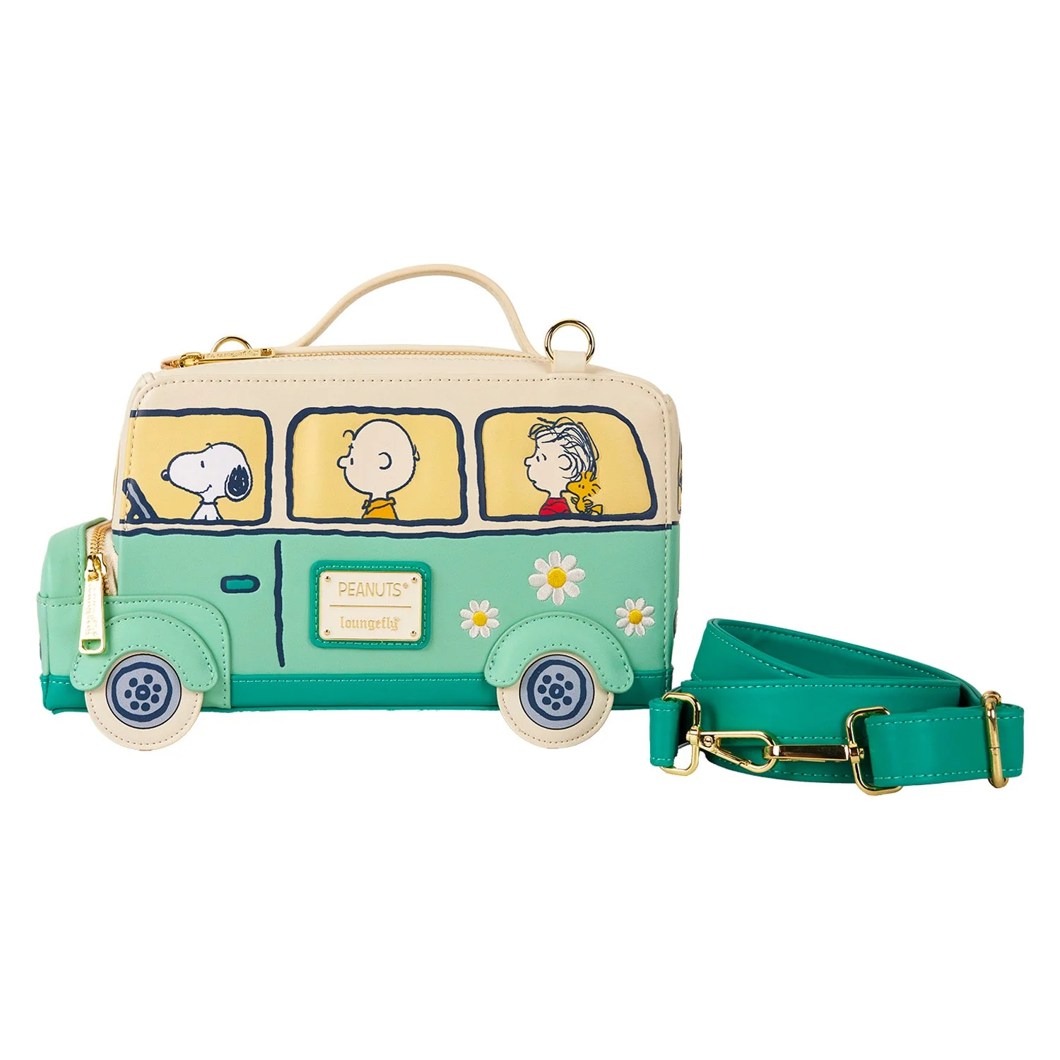 Loungefly x Peanuts Road Trip Bus Crossbody Bag - Image 9