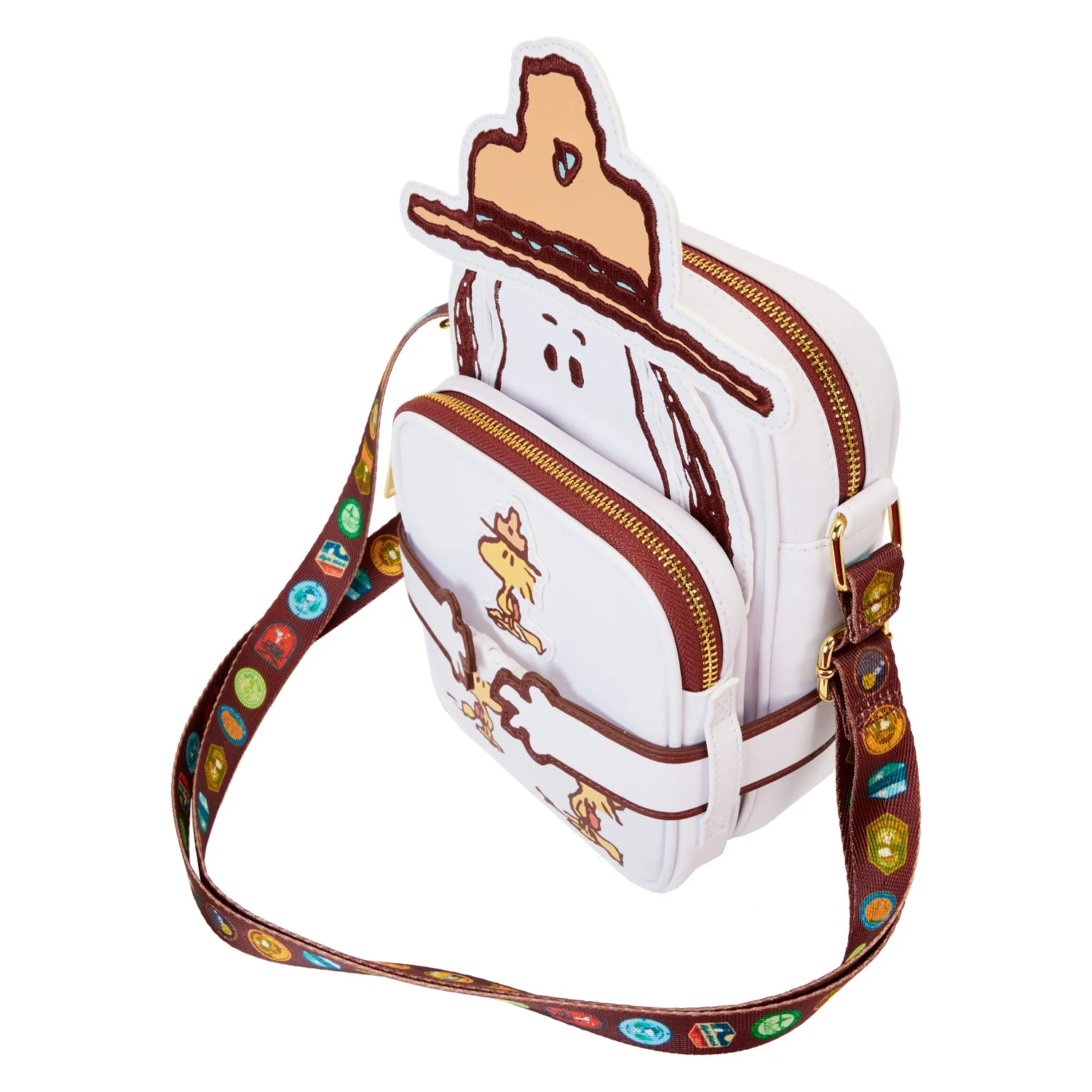 Loungefly x Peanuts Snoopy Beagle Scout Crossbuddies Bag - Image 5