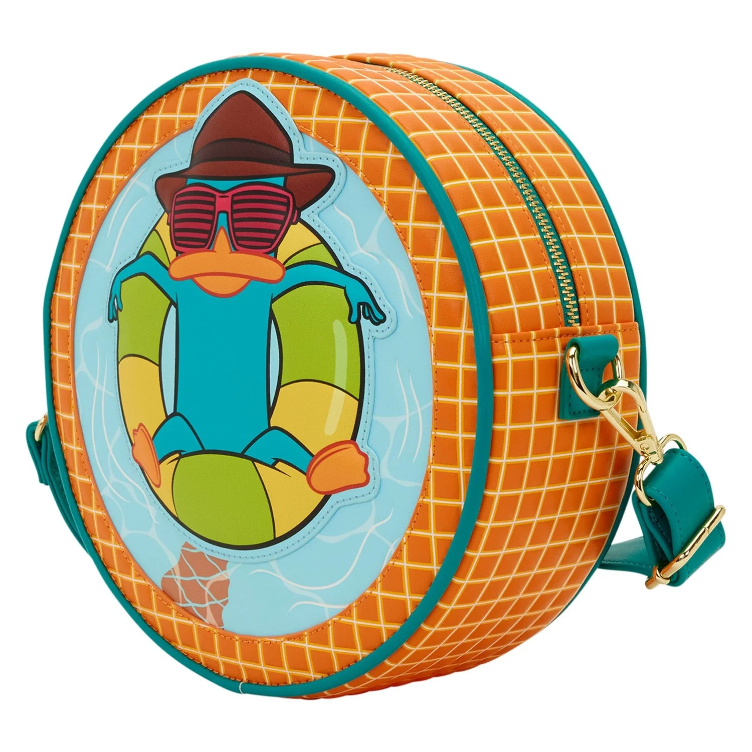 Loungefly x Phineas & Ferb Perry The Platypus Pool Crossbody Bag - Image 2