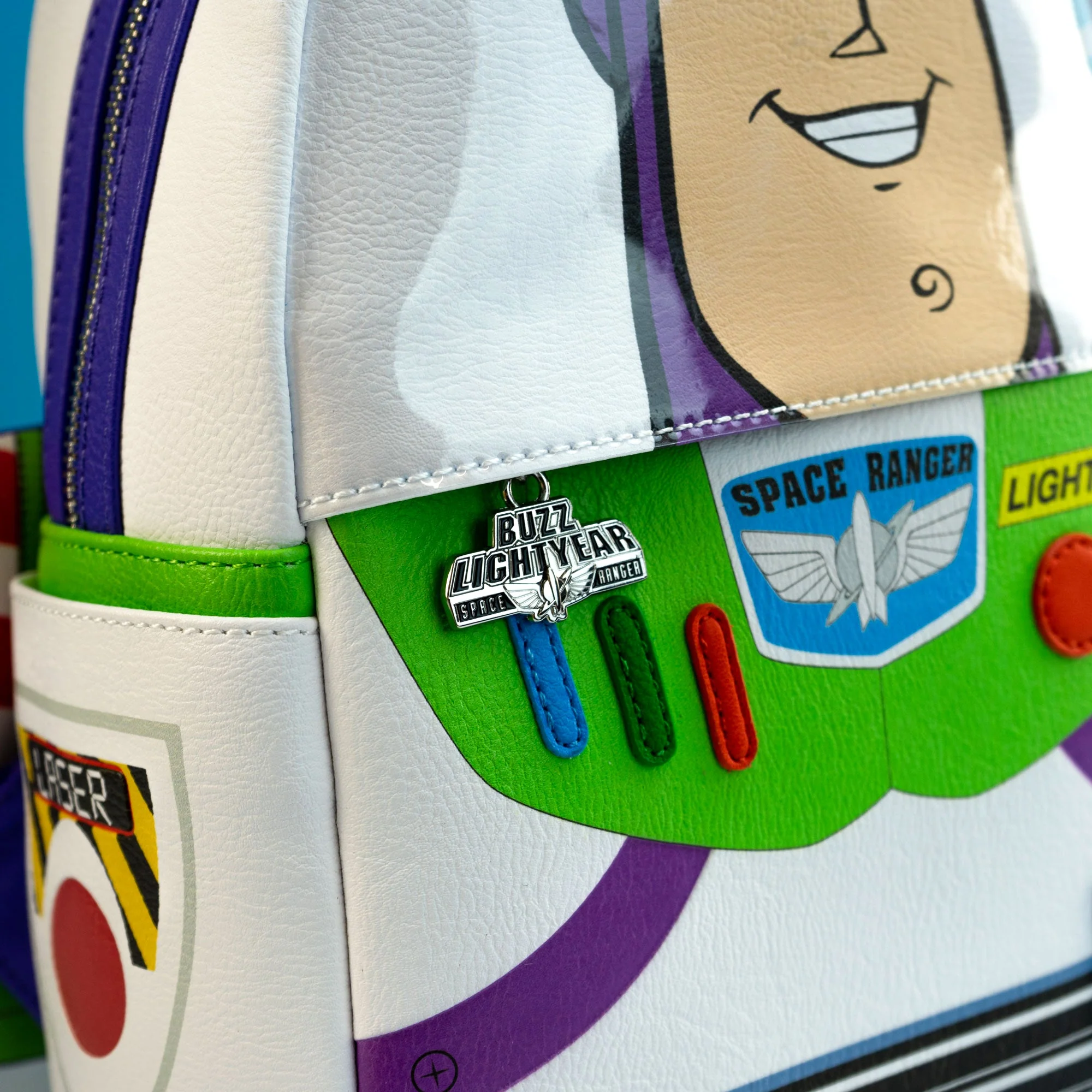 Loungefly x Pixar Toy Story Buzz Lightyear Cosplay Mini Backpack - Image 5