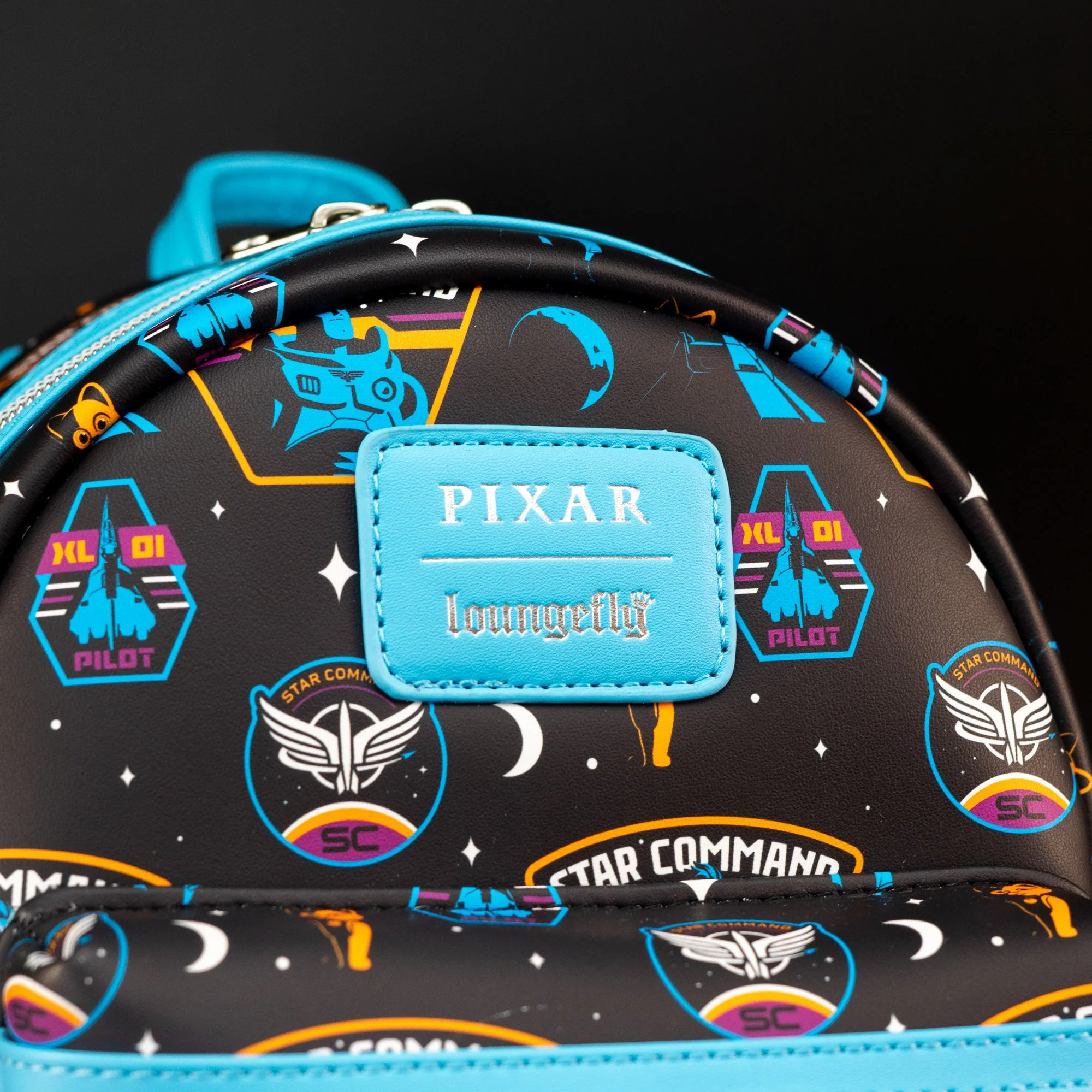 Loungefly x Pixar Buzz Lightyear Star Command AOP mini Backpack - Image 2