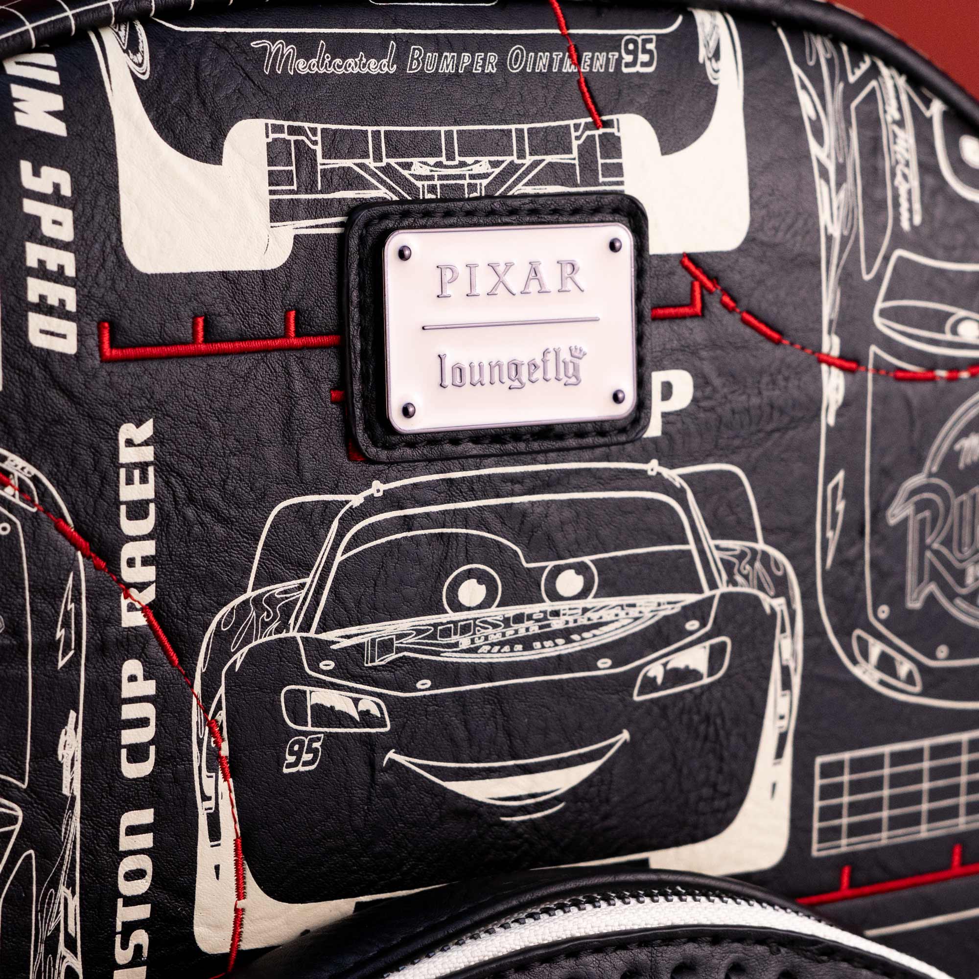 Loungefly x Pixar Cars Full-Size Backpack - Image 5
