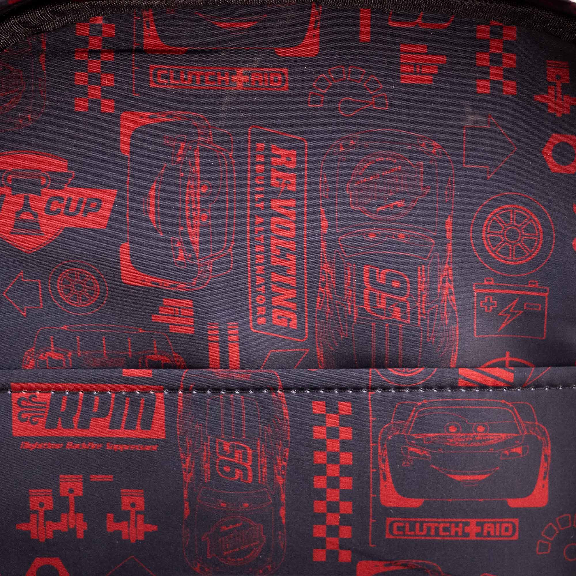 Loungefly x Pixar Cars Full-Size Backpack - Image 7