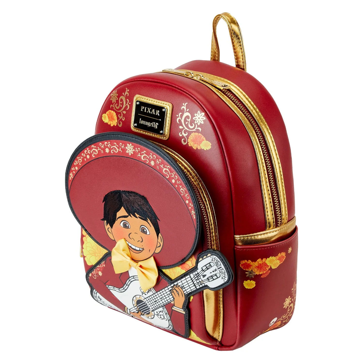 Loungefly x Pixar Coco Miguel Cosplay Mini Backpack - Image 3