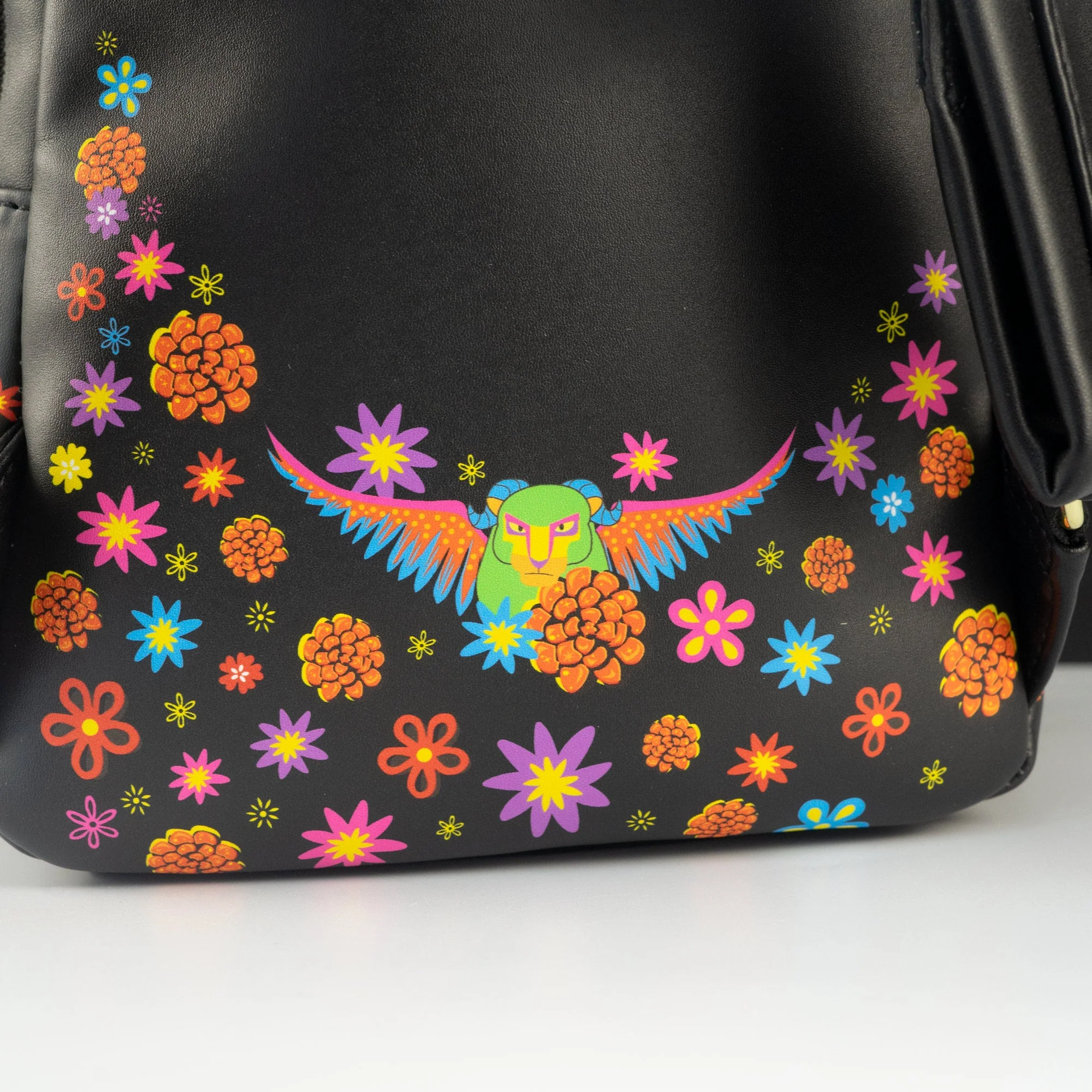 Loungefly x Disney Pixar Coco Remember Me Floral Mini Backpack - Image 5