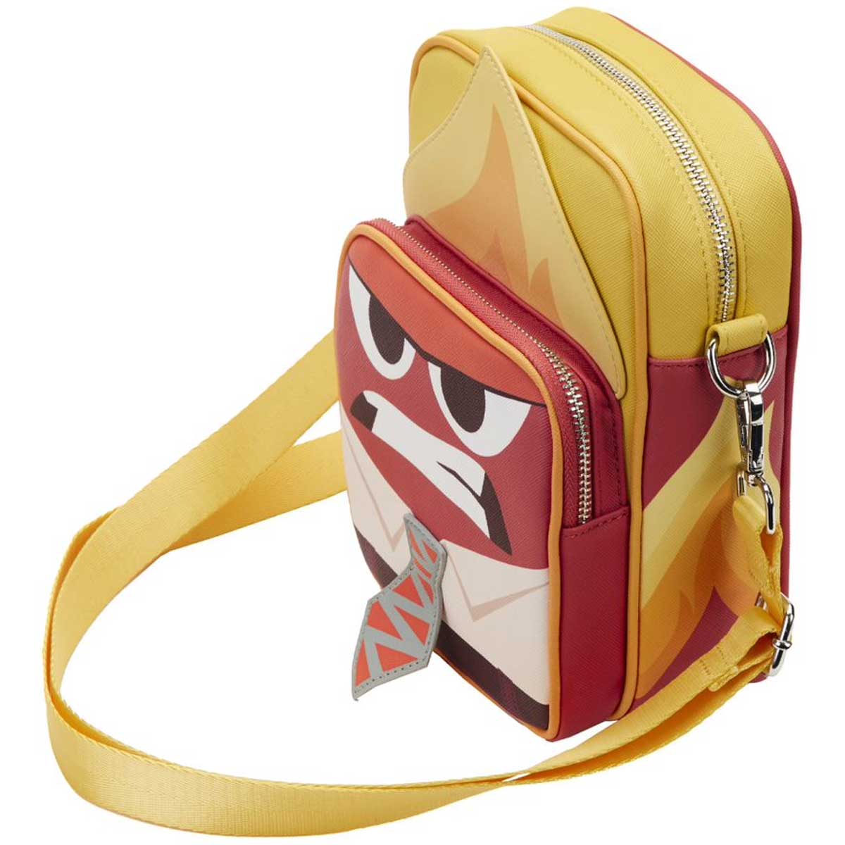 Loungefly x Pixar Inside Out Anger Cosplay Passport Bag - Image 5