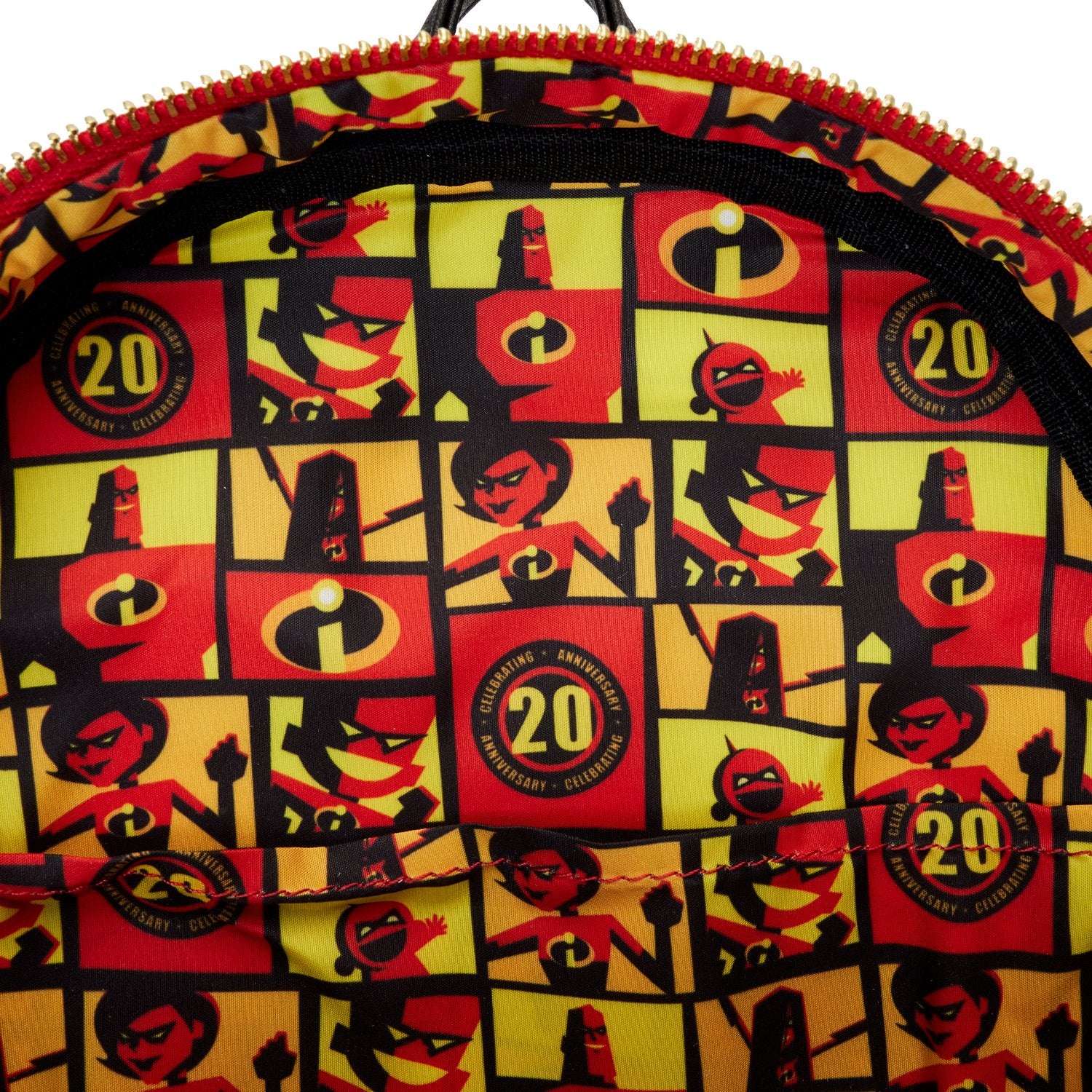 Loungefly x Pixar The Incredibles 20th Anniversary Light Up Cosplay Mini Backpack - Image 4