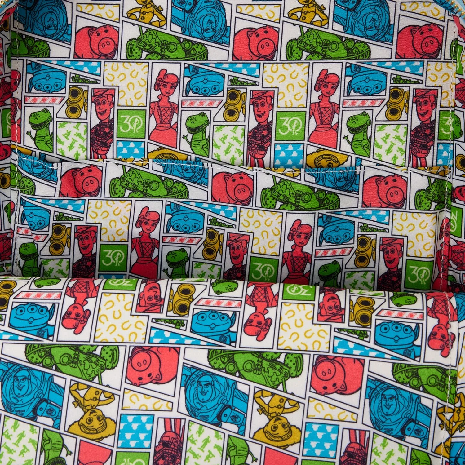 Loungefly x Pixar Toy Story 30th Anniversary Woody Mini Backpack - Image 6