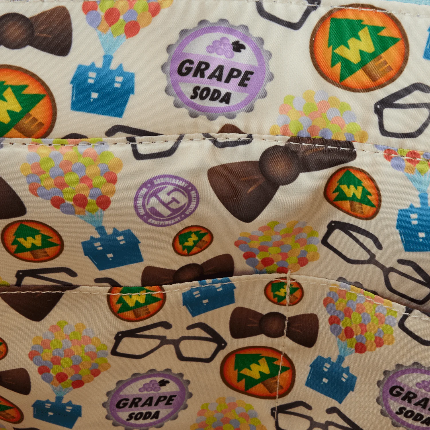 Loungefly x Pixar Up 15th Anniversary Convertible Tote Bag - Image 6