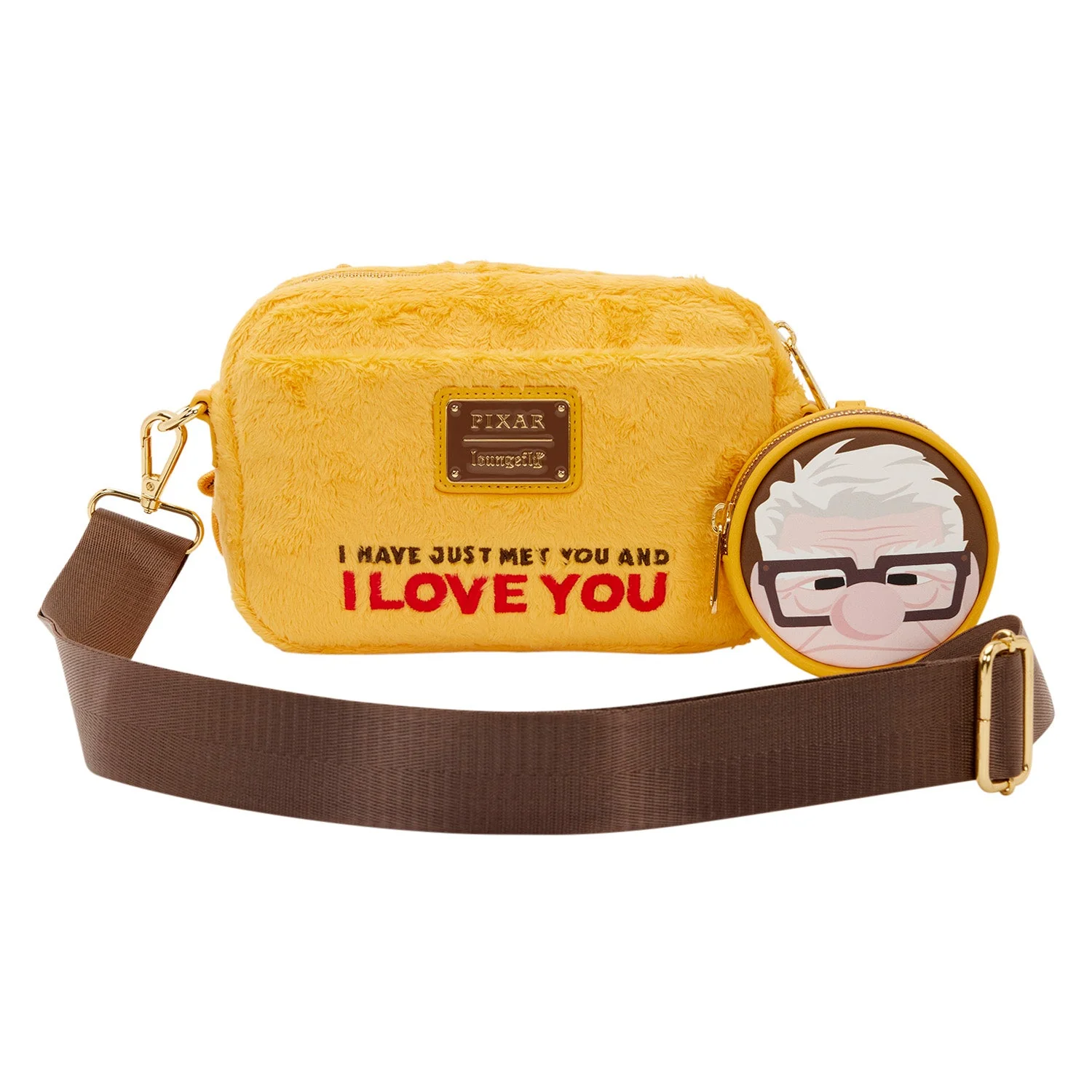Loungefly x Pixar Up Dug Sling Crossbody Bag With Coin Bag - Image 4