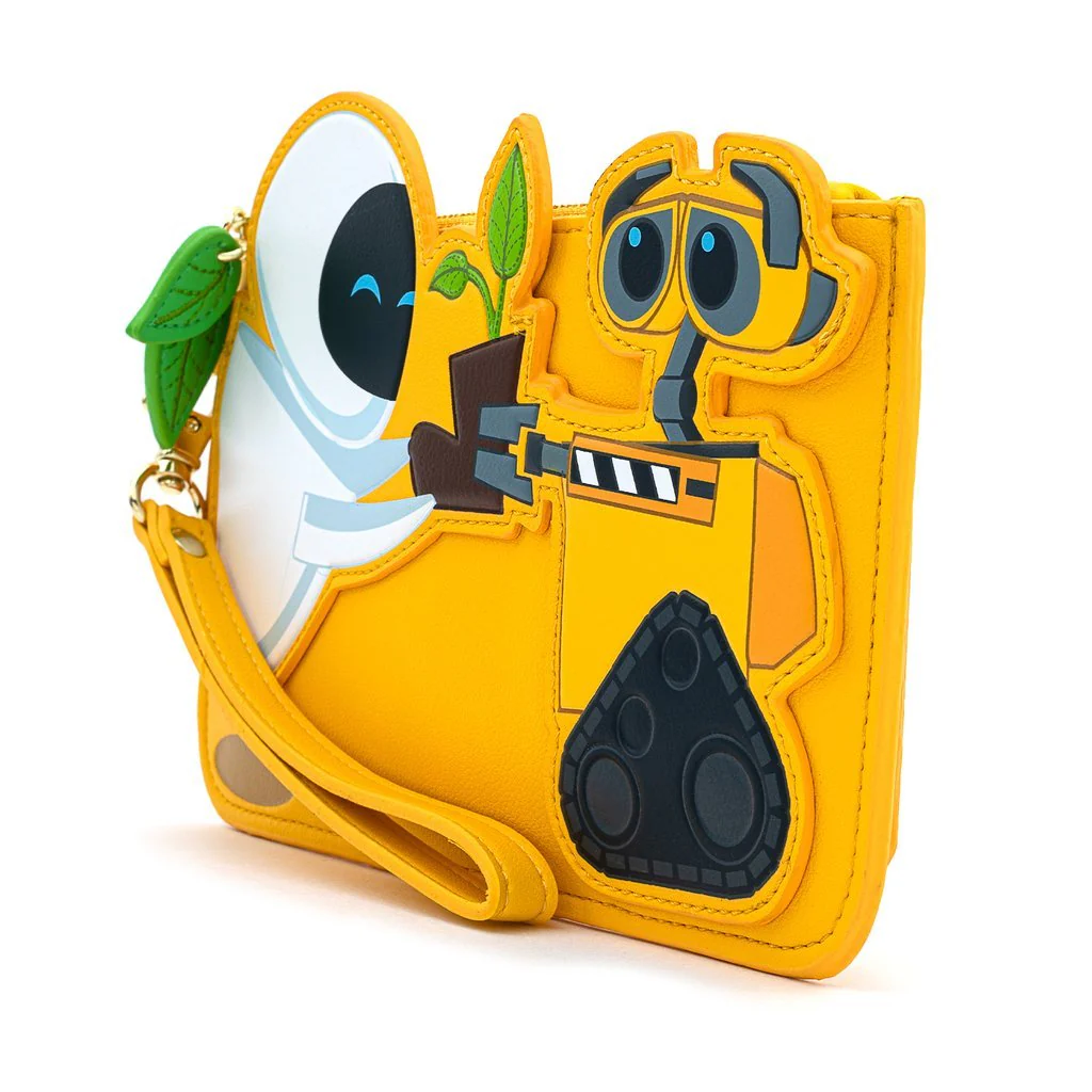 Loungefly x Pixar Wall-E And Eve Boot Plant Flap Purse - Image 2
