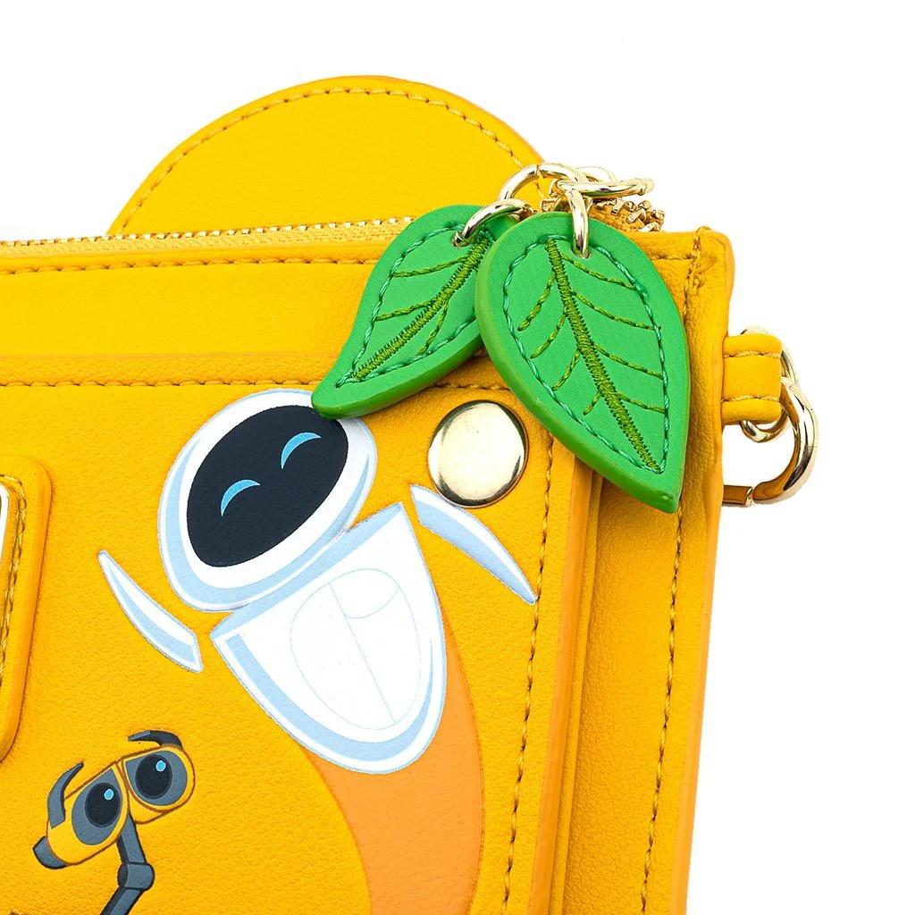 Loungefly x Pixar Wall-E And Eve Boot Plant Flap Purse - Image 5